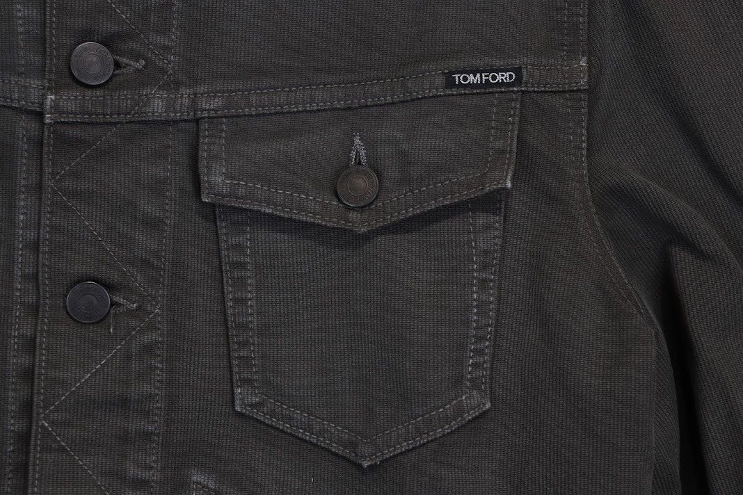 Tom Ford Denim Jacket in Brown Size US M / EU 48-50 / 2 - 6 Thumbnail