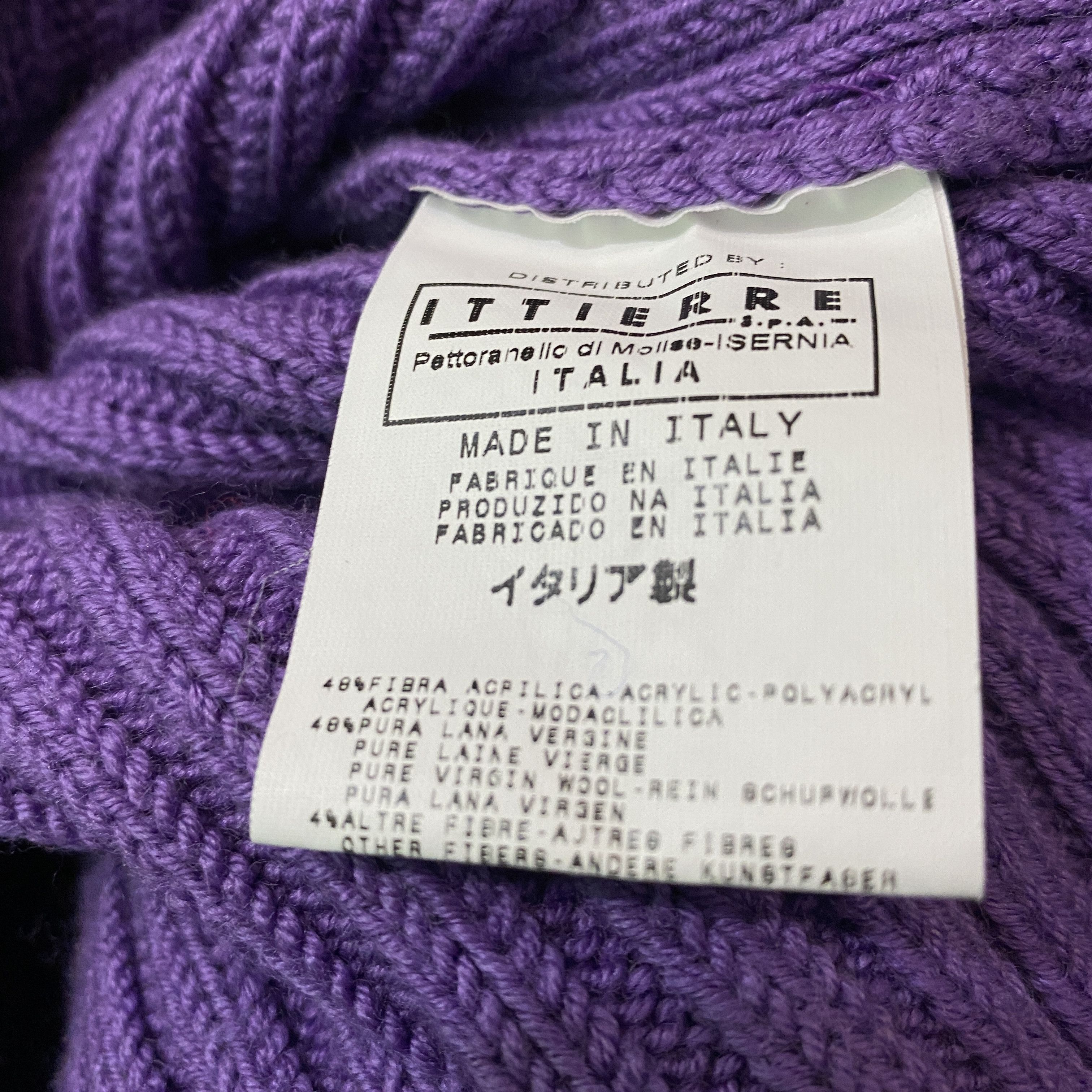 Versace × Vintage Versace sport early 00's purple sweater - M Size M / US 6-8 / IT 42-44 - 5 Thumbnail