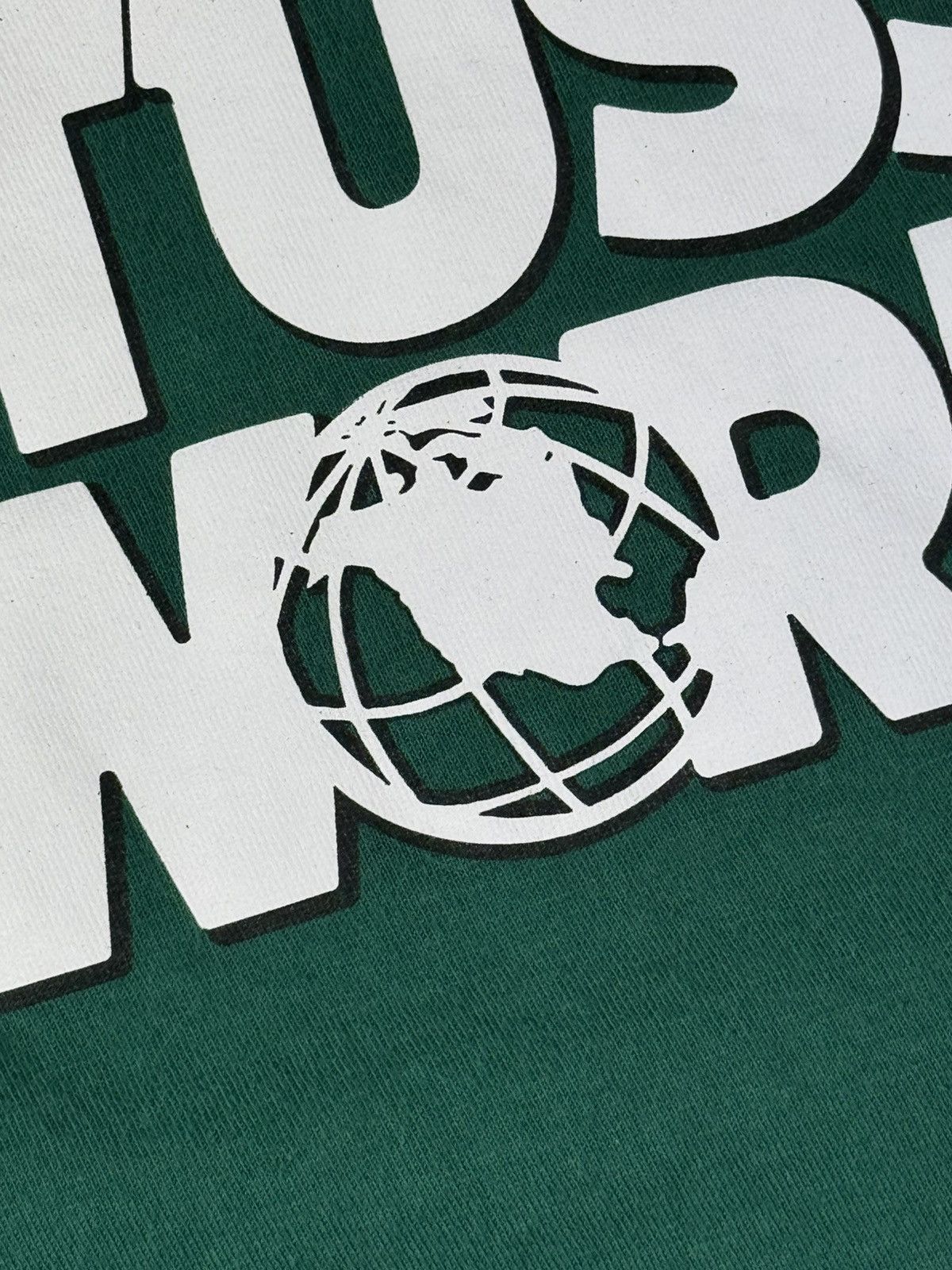Stussy Stüssy World Tee Dark Green T-Shirt Size US M / EU 48-50 / 2 - 7 Thumbnail