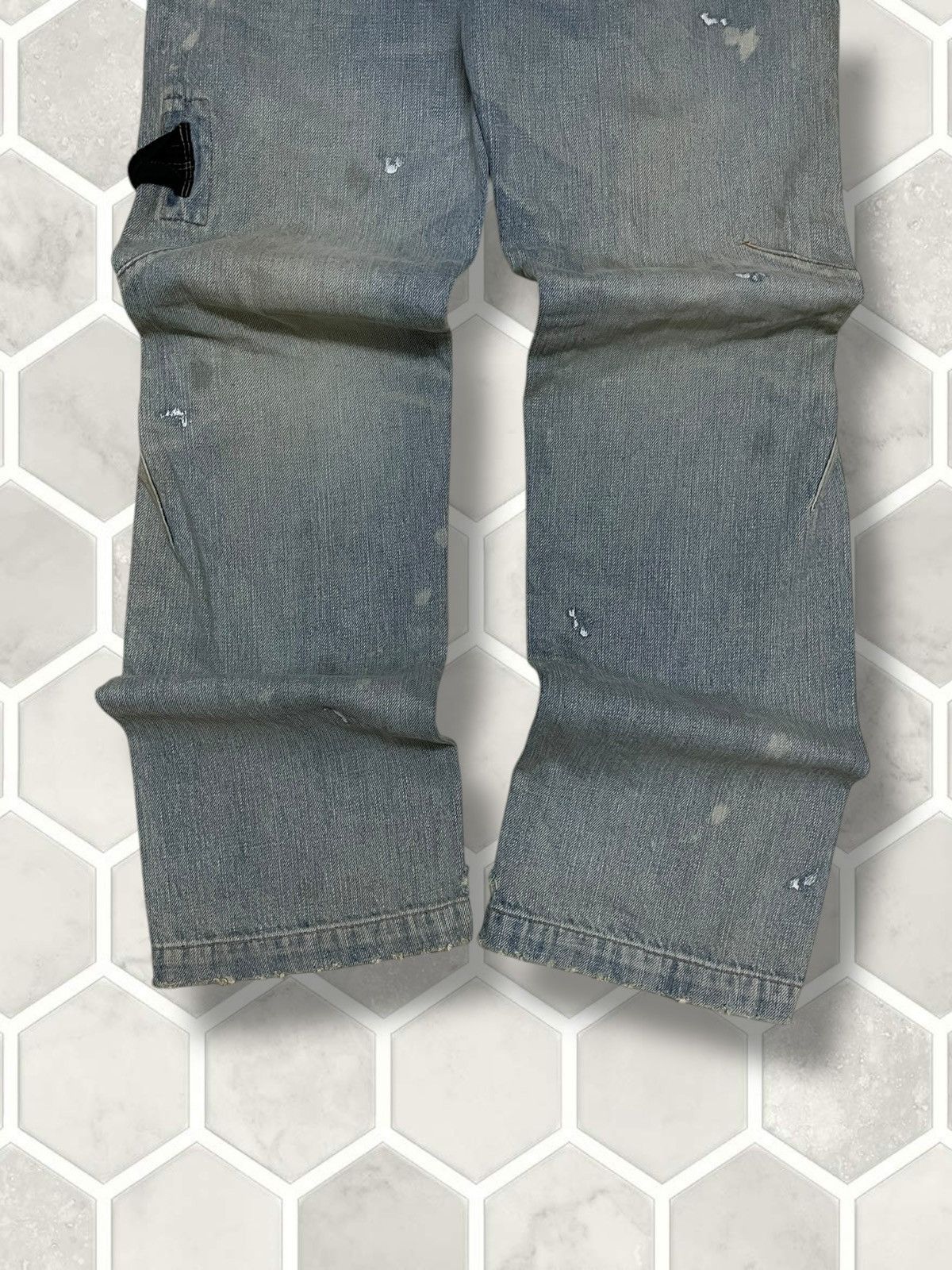 Tornado Mart Vintage Original Designer Japan RNA Punk Mudwash Denim Size US 31 - 3 Thumbnail
