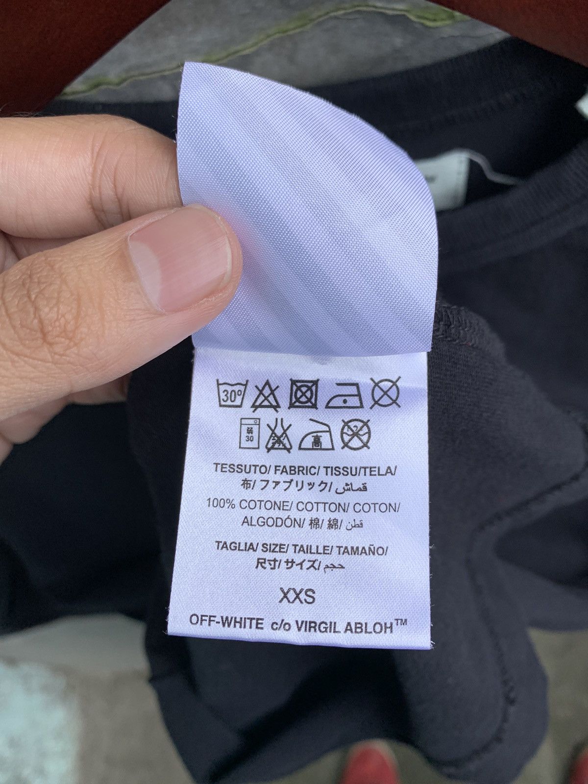 Off-White Brushed Diagonals Long Sleeve Size US XXS / EU 40 - 9 Thumbnail