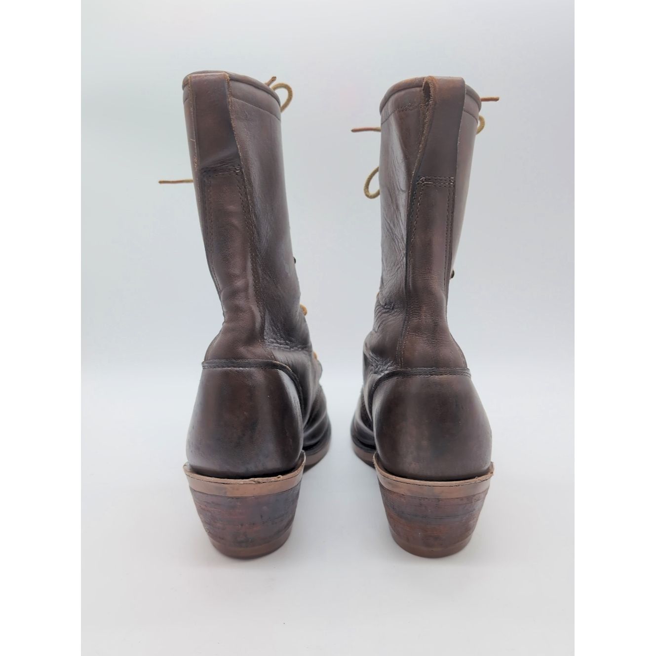 Chippewa Vintage Chippewa USA Sz 10.5 Roper Leather Boots Justin Hee Size US 10.5 / EU 43-44 - 5 Thumbnail
