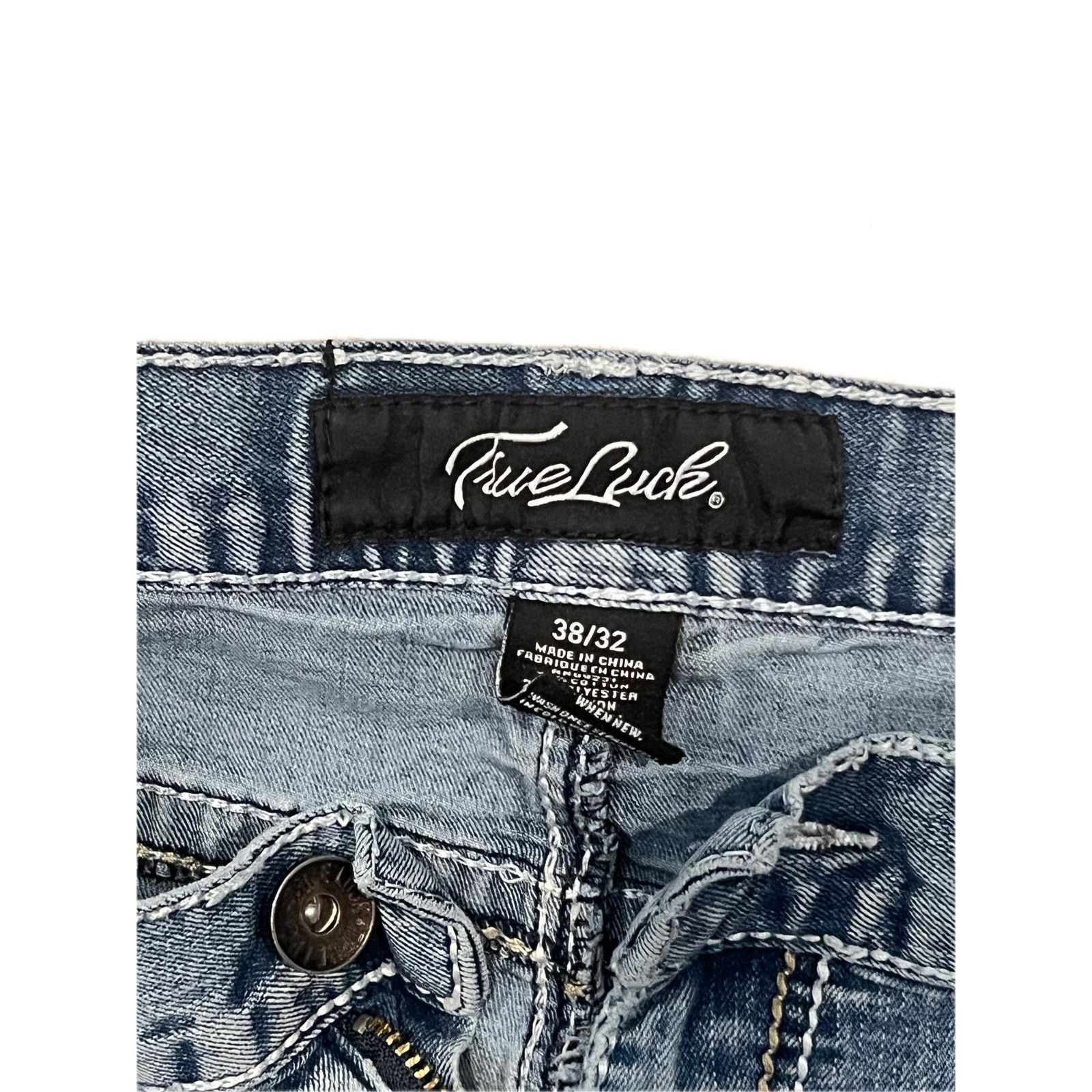 Diba True True Luck Straight Leg Jeans Mens 38x32 Size US 38 / EU 54 - 3 Thumbnail