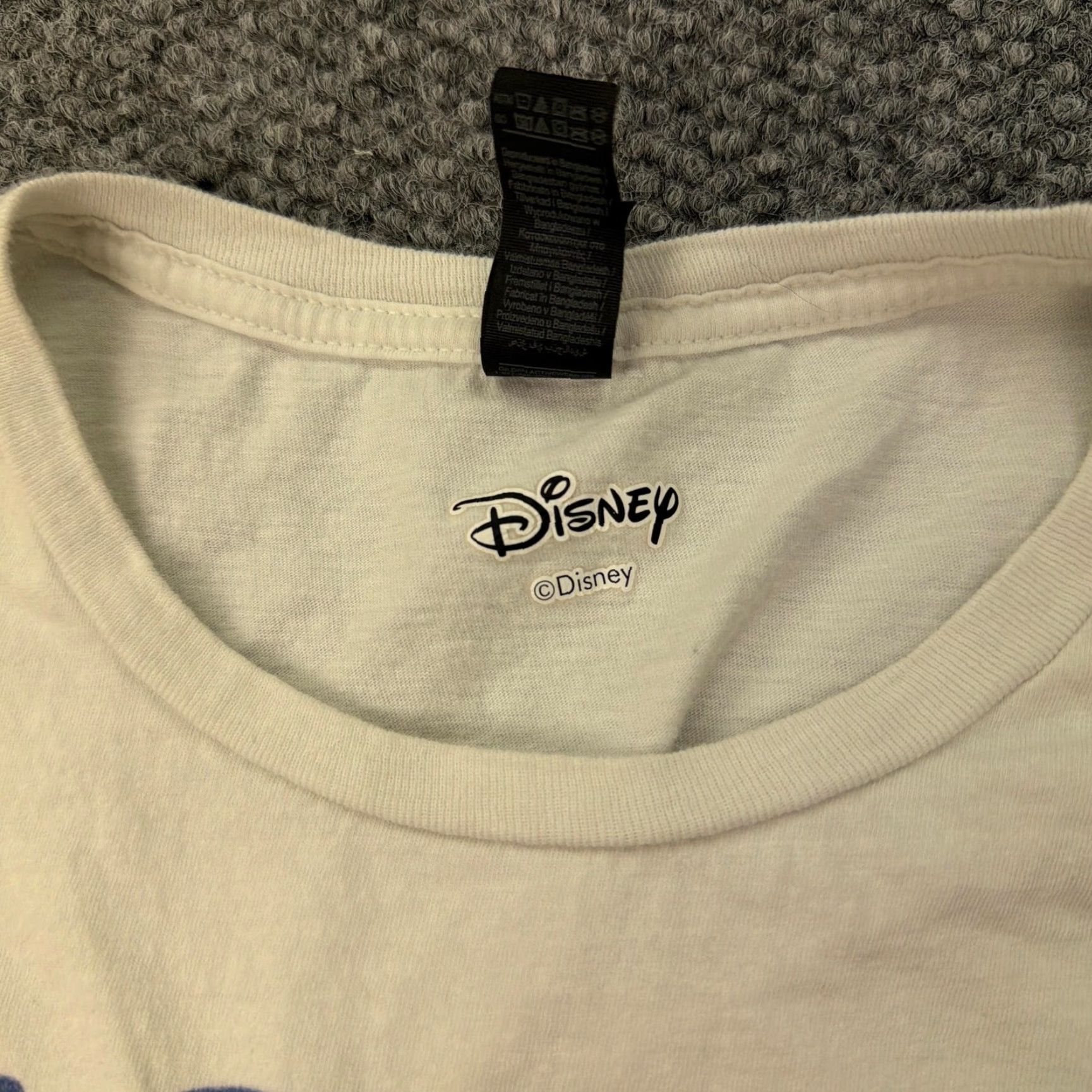 Disney Disney Mickey Mouse Pluto Shirt Mens XL White Retro Graphic Tee Casual Cartoon Size US XL / EU 56 / 4 - 3 Thumbnail