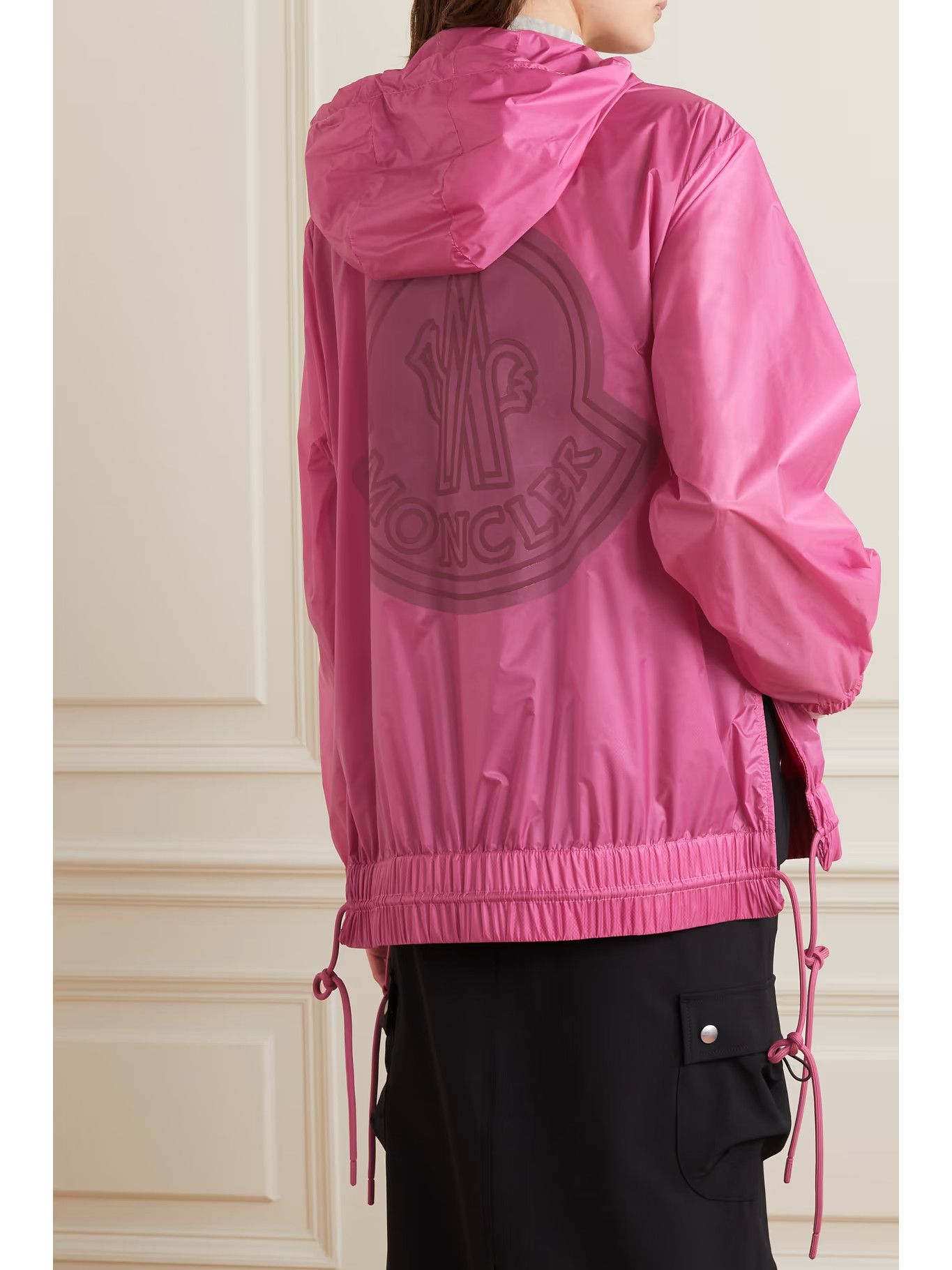 Moncler o1y1125 Hooded Jacket in Pink Size M / US 6-8 / IT 42-44 - 3 Thumbnail