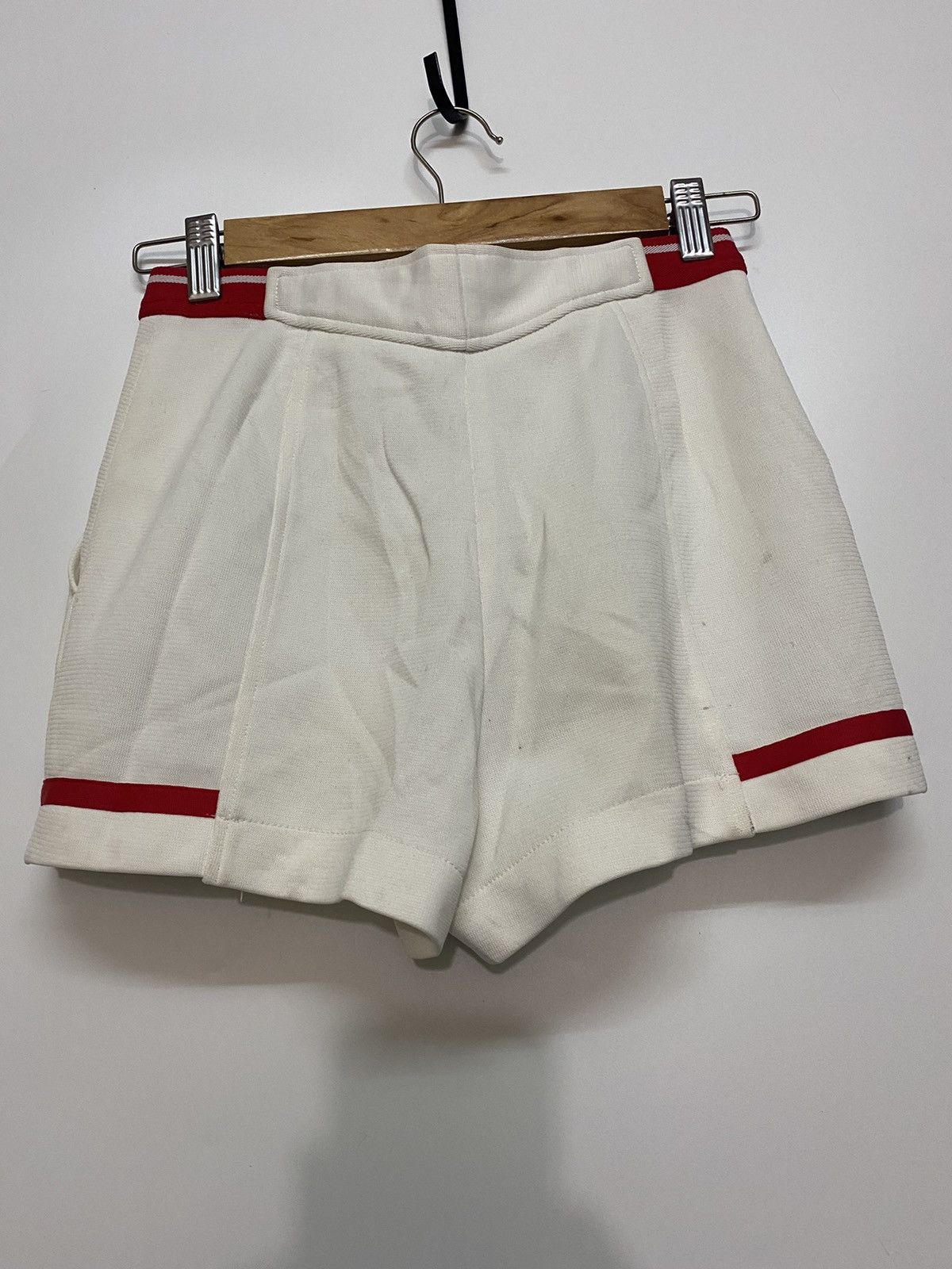 Japanese Brand × Vintage VINTAGE Yonex Tennis Shorts White Wimbledon Sports Japan Size 24" / US 00 / IT 34 - 2 Thumbnail
