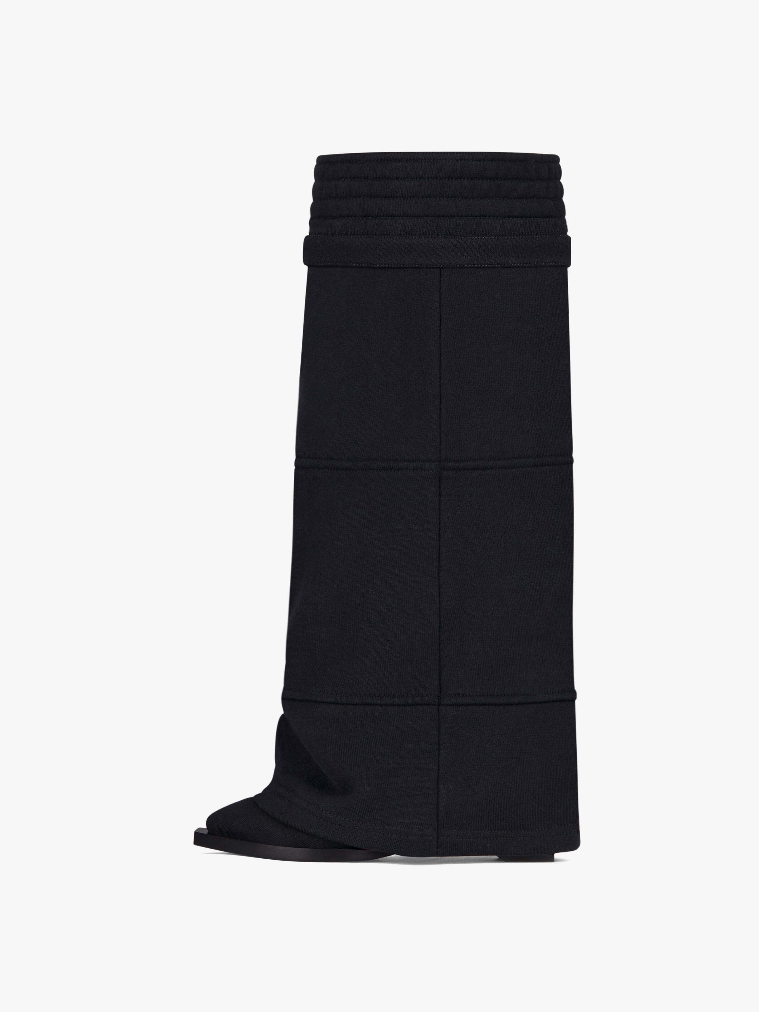 Givenchy o1srvl11e0525 Shark Lock Cowboy High Boots 60mm in Black Size US 11 / IT 41 - 4 Thumbnail
