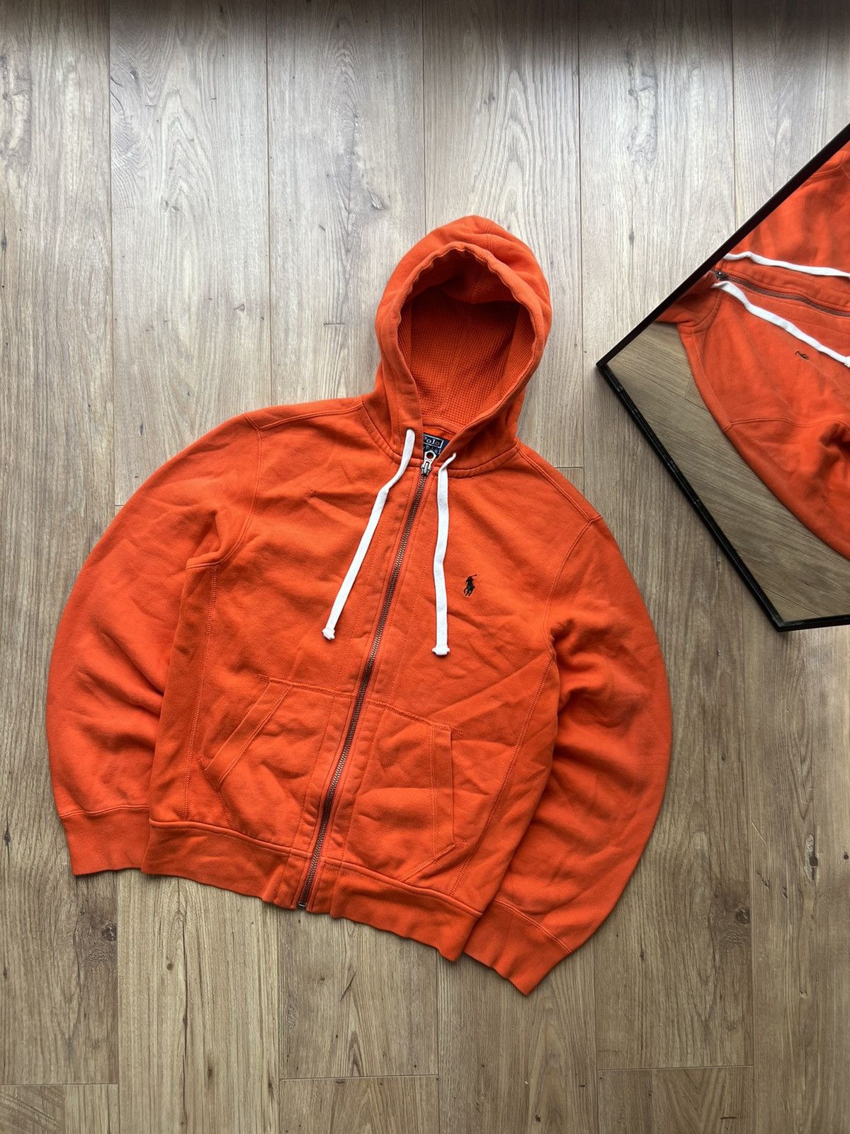 00’s old polo zip hoodie y2 Polo Ralph Lauren 00's POLO RALPH LAUREN OLD MONEY Y2K ZIP HOODIE