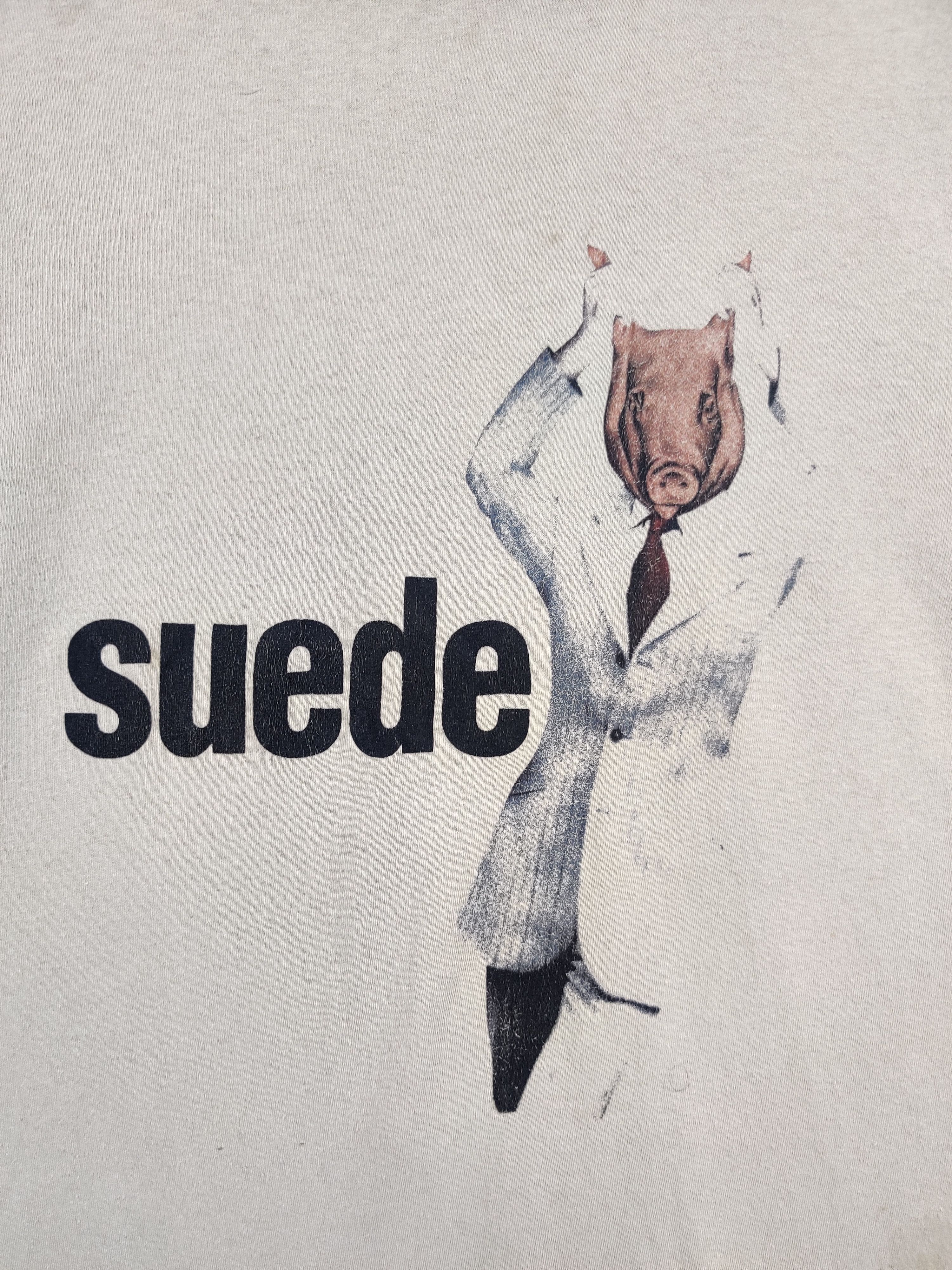 Band Tees Vintage Suede Rock Band Tee Tshirt Size US M / EU 48-50 / 2 - 7 Thumbnail