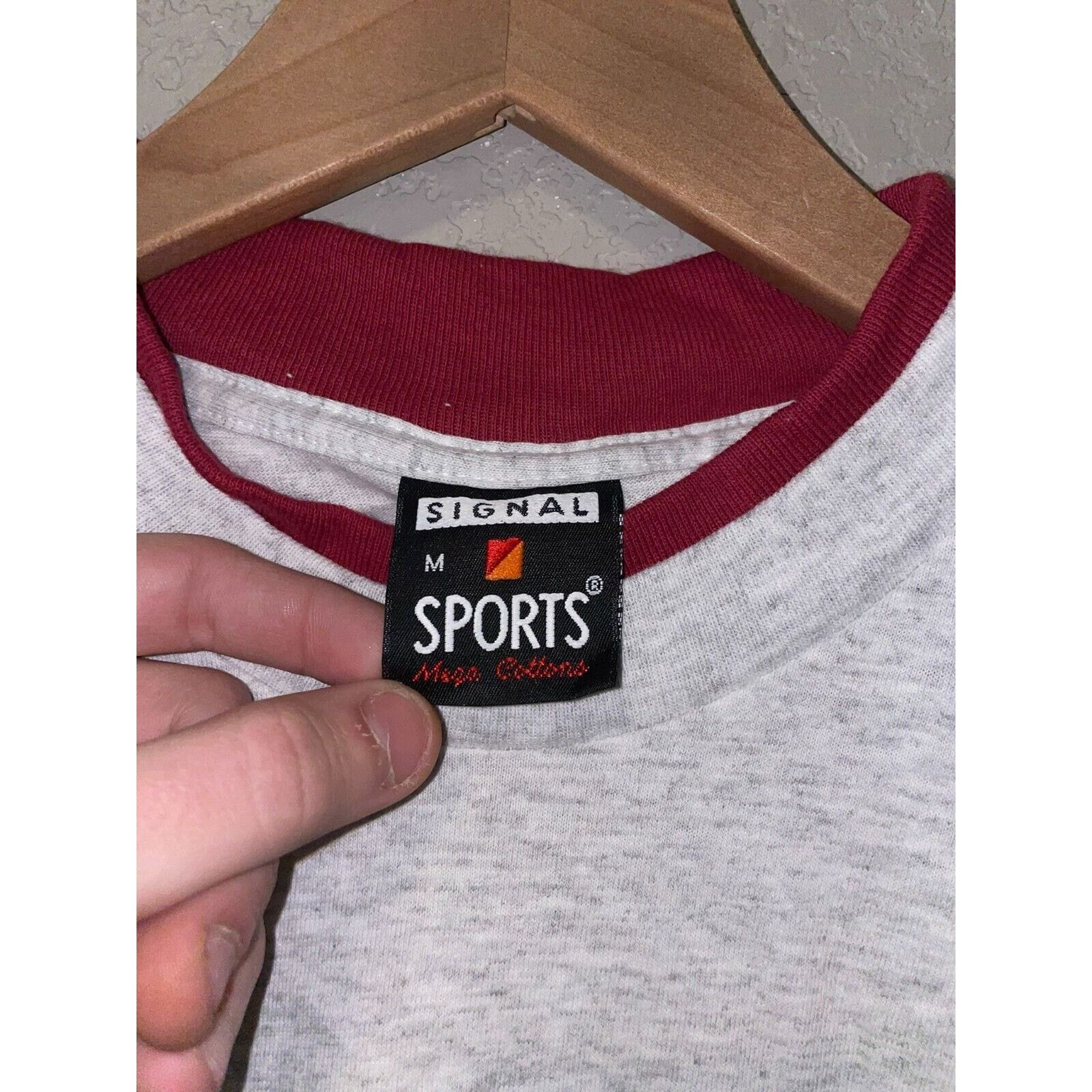 Vintage Vintage Fort Benton Shirt Montana Nature Gray Tee VTG 90s M Size US L / EU 52-54 / 3 - 8 Thumbnail
