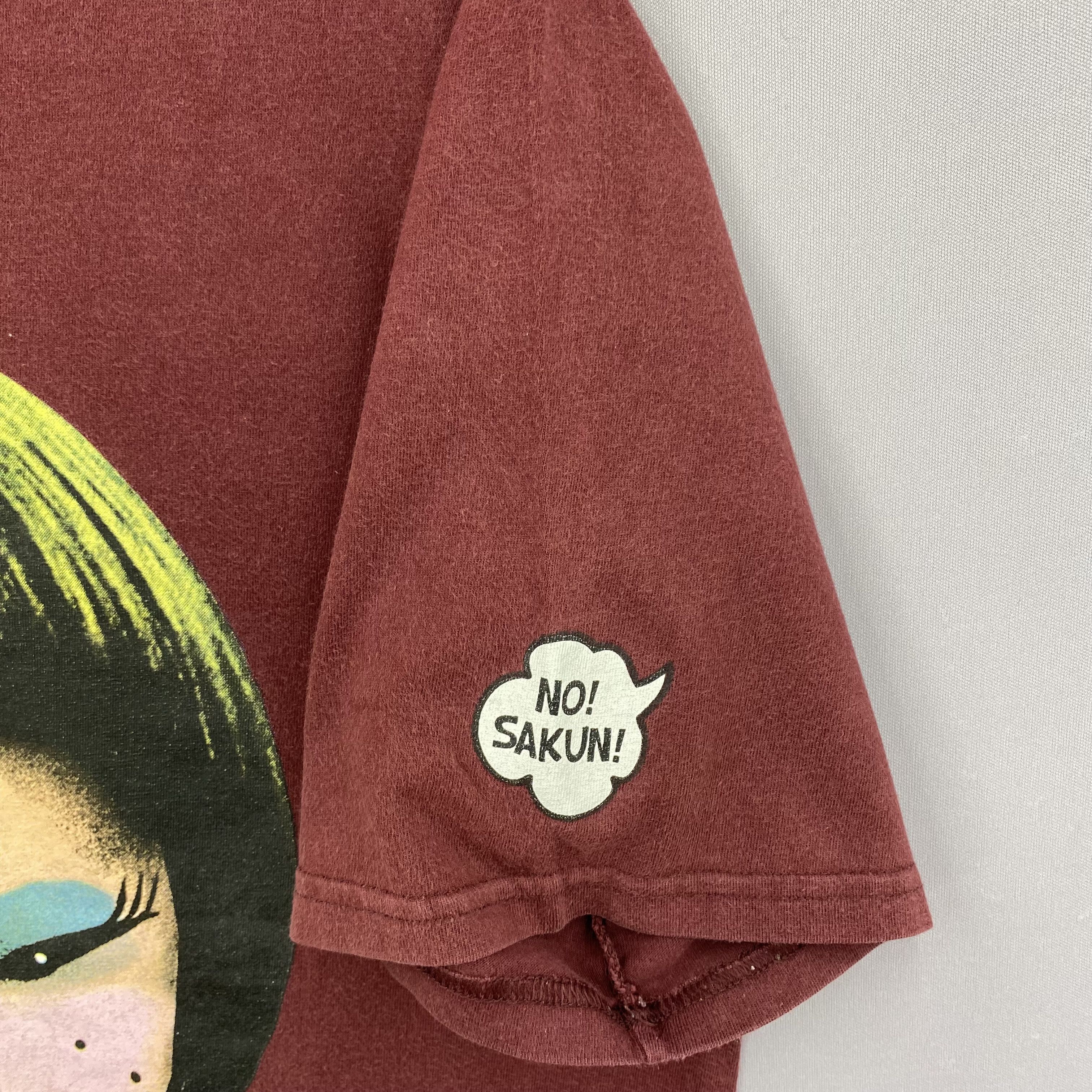 Japanese Brand Vintage Y2K Sakun Arts T-Shirt Japanese Fuck Pop Arts Tees Size US M / EU 48-50 / 2 - 9 Thumbnail