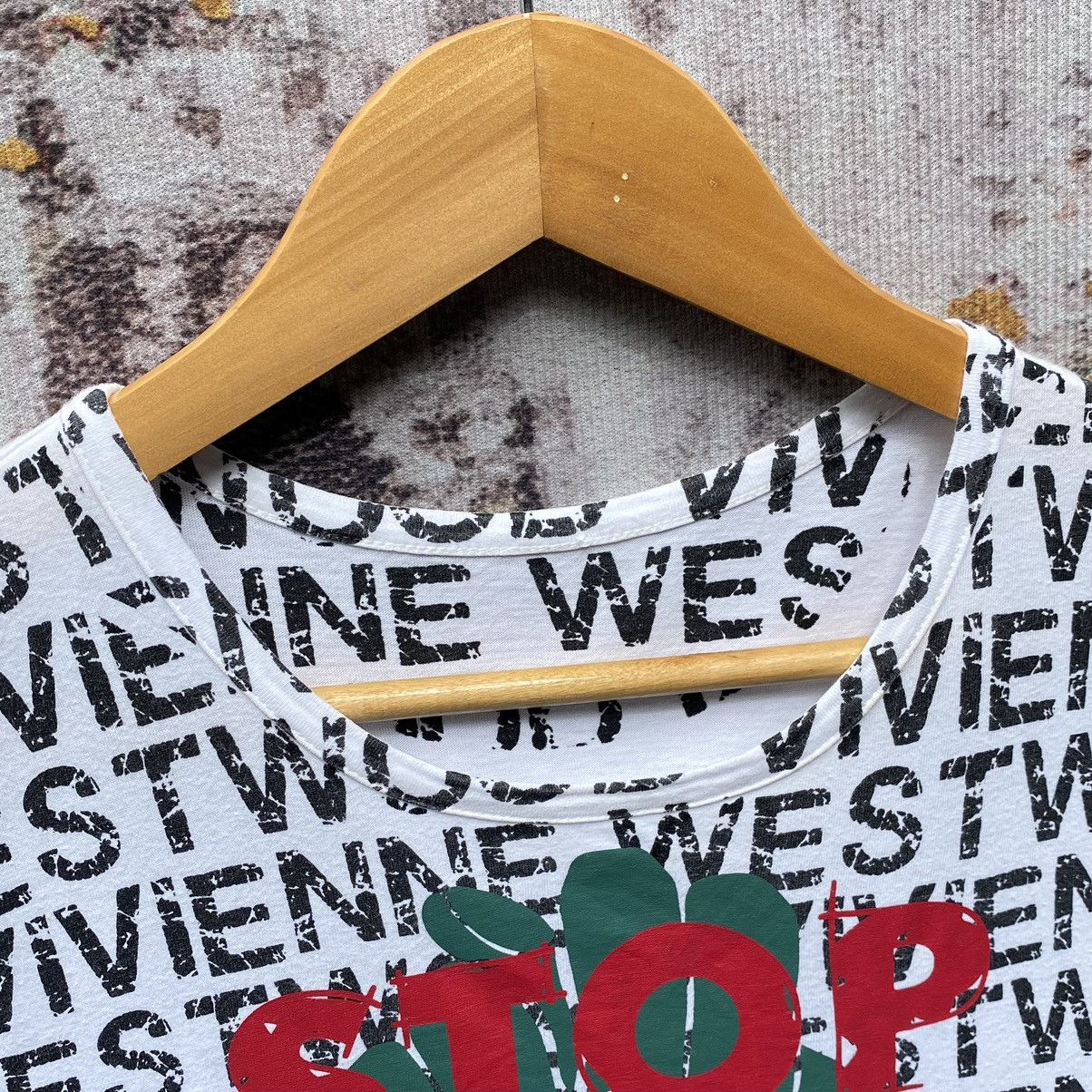 Vivienne Westwood Vivienne Westwood Stop Climate Change Now Shirt Designer Size S / US 4 / IT 40 - 9 Thumbnail