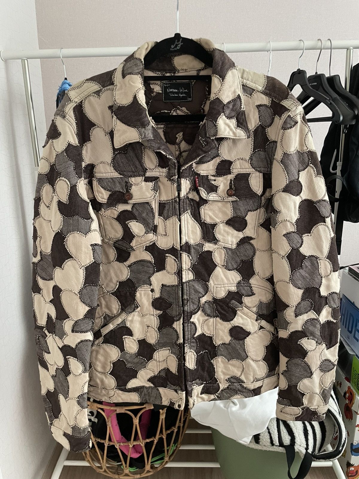 Number (N)ine Number Nine heart patch jacket Size US L / EU 52-54 / 3 - 1 Thumbnail