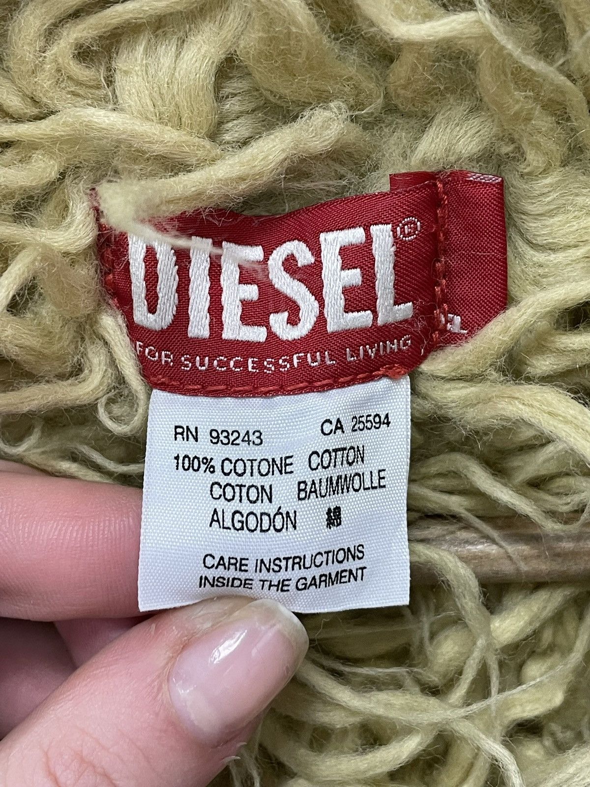 Diesel Diesel Faux Fur Denim Jacket Y2K hysteric glamour Style Size S / US 4 / IT 40 - 10 Thumbnail