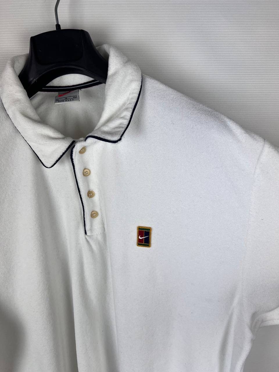 Nike Nike Court 90s vintage polo t-shirts size XL Size US XL / EU 56 / 4 - 7 Thumbnail