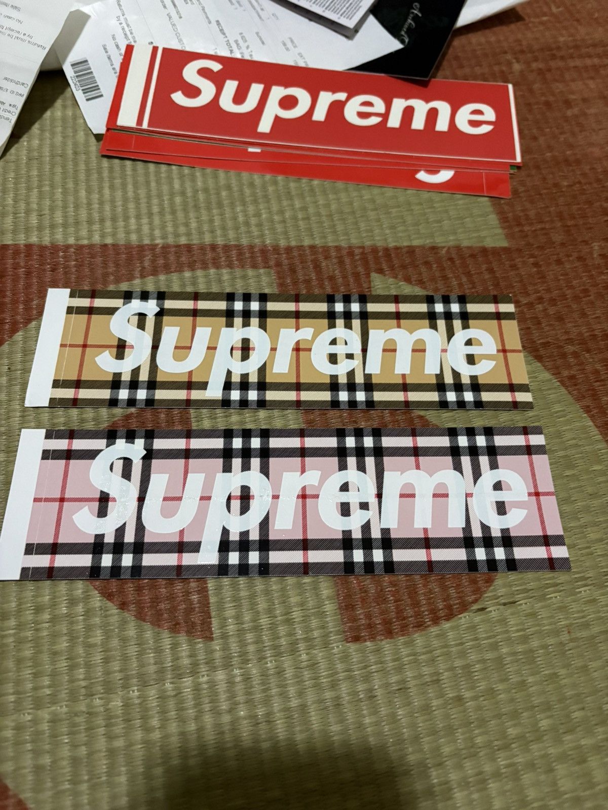 Supreme Burberry Box Logo | Grailed