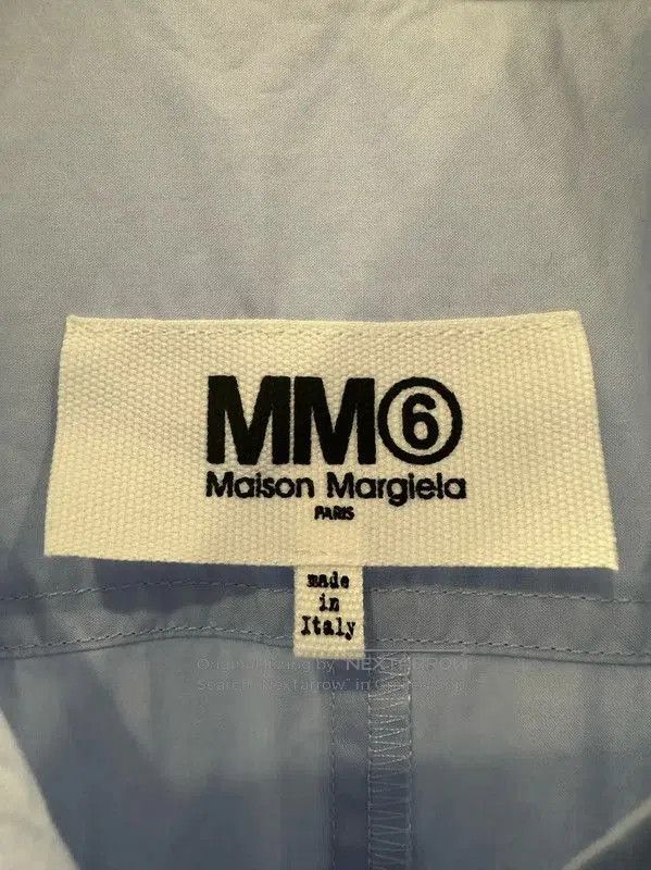 Maison Margiela Maison Margiela Blue Cotton Women's Dress . Size S / US 4 / IT 40 - 4 Thumbnail
