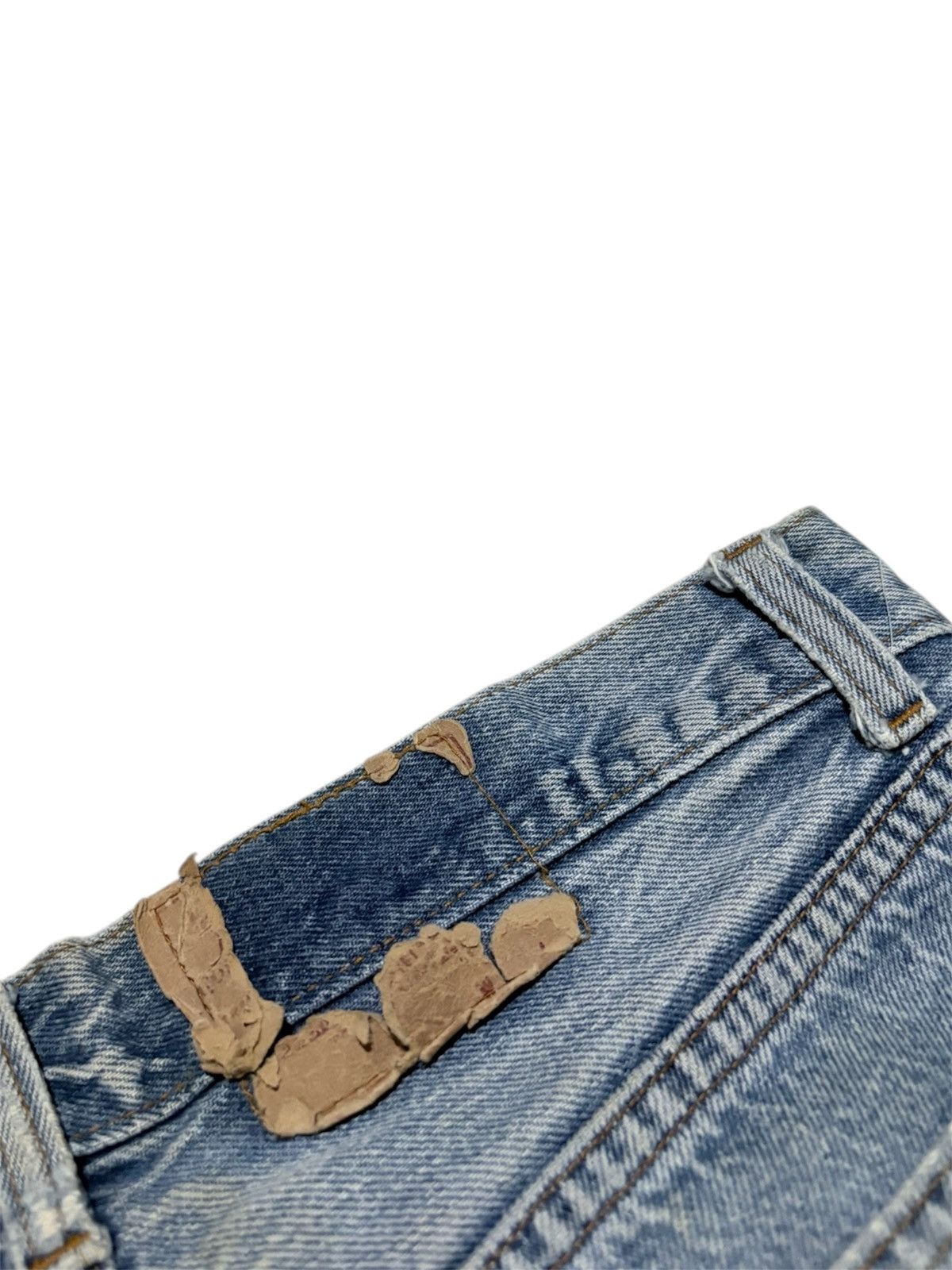 Levi's Vintage 1983 Levis 501 Distressed Denim Size US 30 / EU 46 - 6 Thumbnail