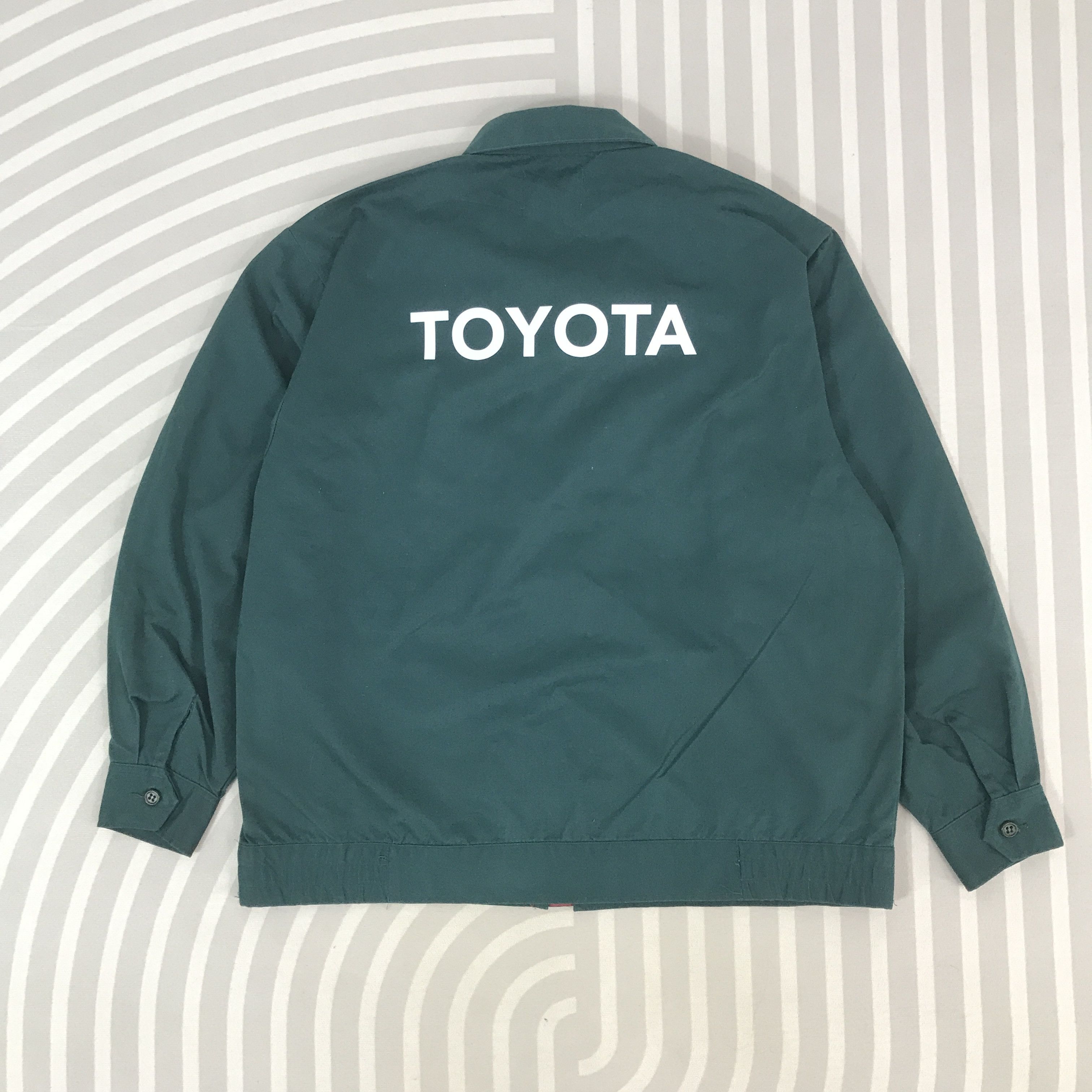 Japanese Brand Vintage Toyota Racing Uniform Japan Custom Jacket Size US L / EU 52-54 / 3 - 1 Thumbnail