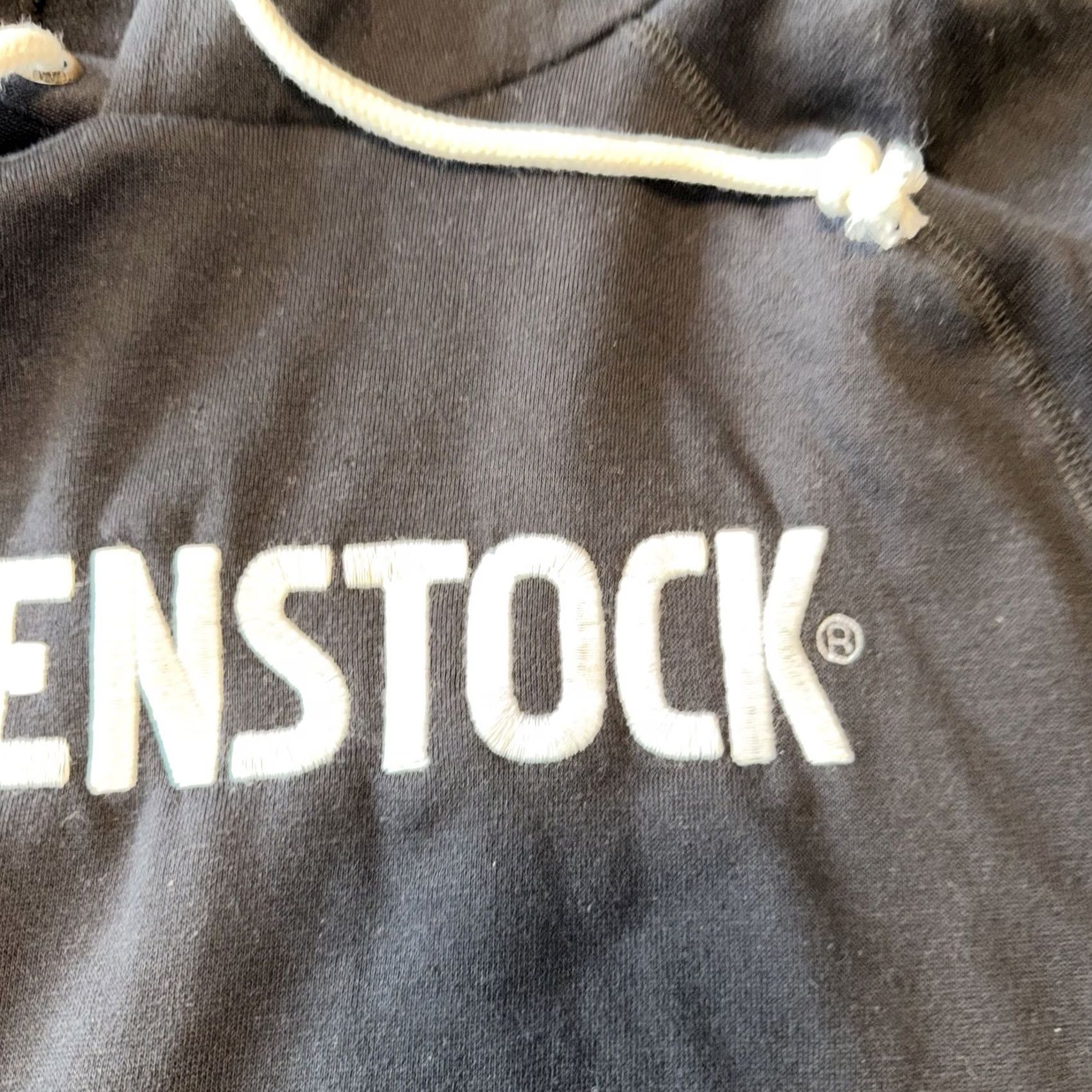 Birkenstock Birkenstock Hoodie Men’s Large Black White Stitched Soft Lightweight Pullover Graphic Print Hooded Pockets Regular Fit Cadm? Size US L / EU 52-54 / 3 - 4 Thumbnail