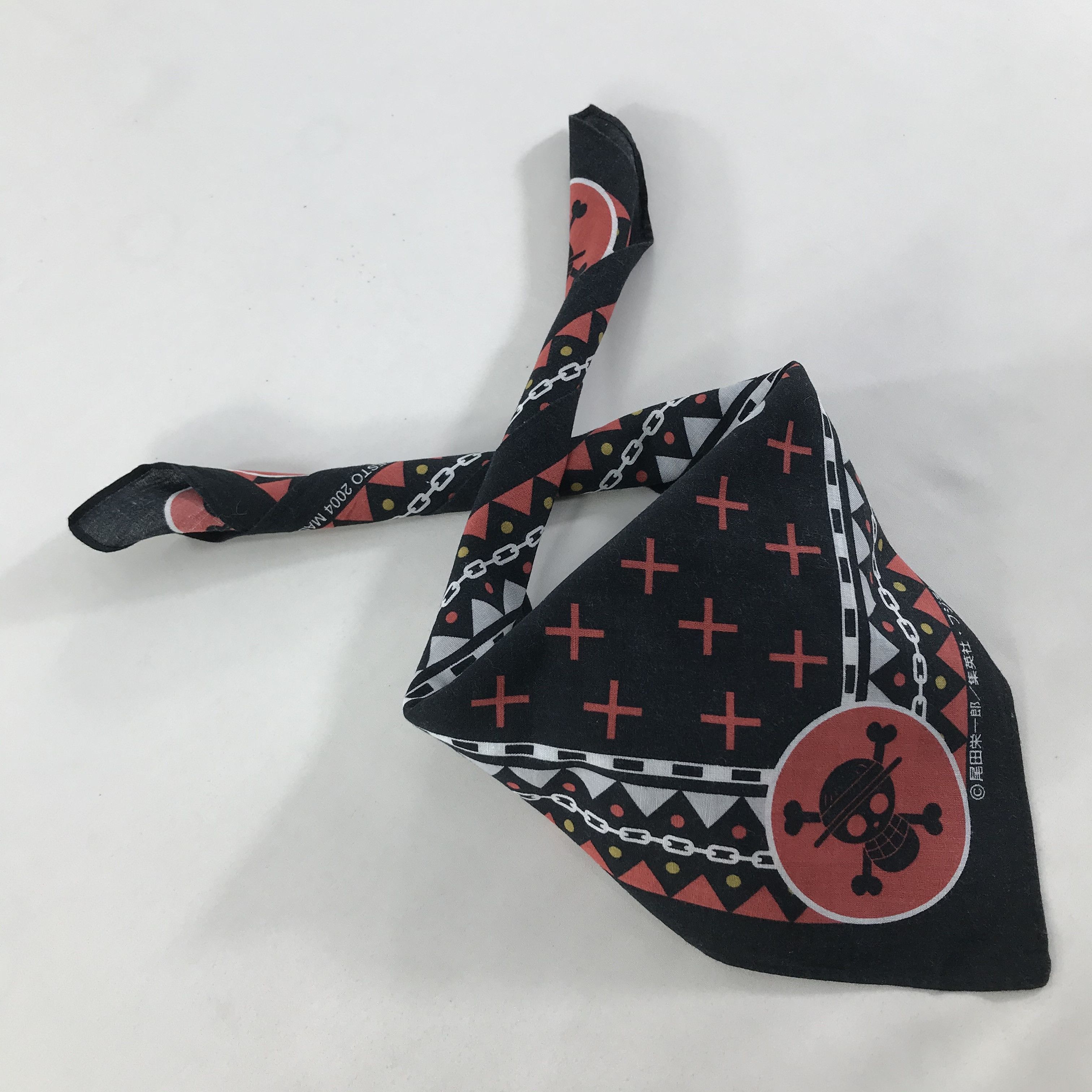 One Piece × Vintage One Piece Bandana / Handkerchief / Neckerchief - S1804 Size ONE SIZE - 7 Thumbnail