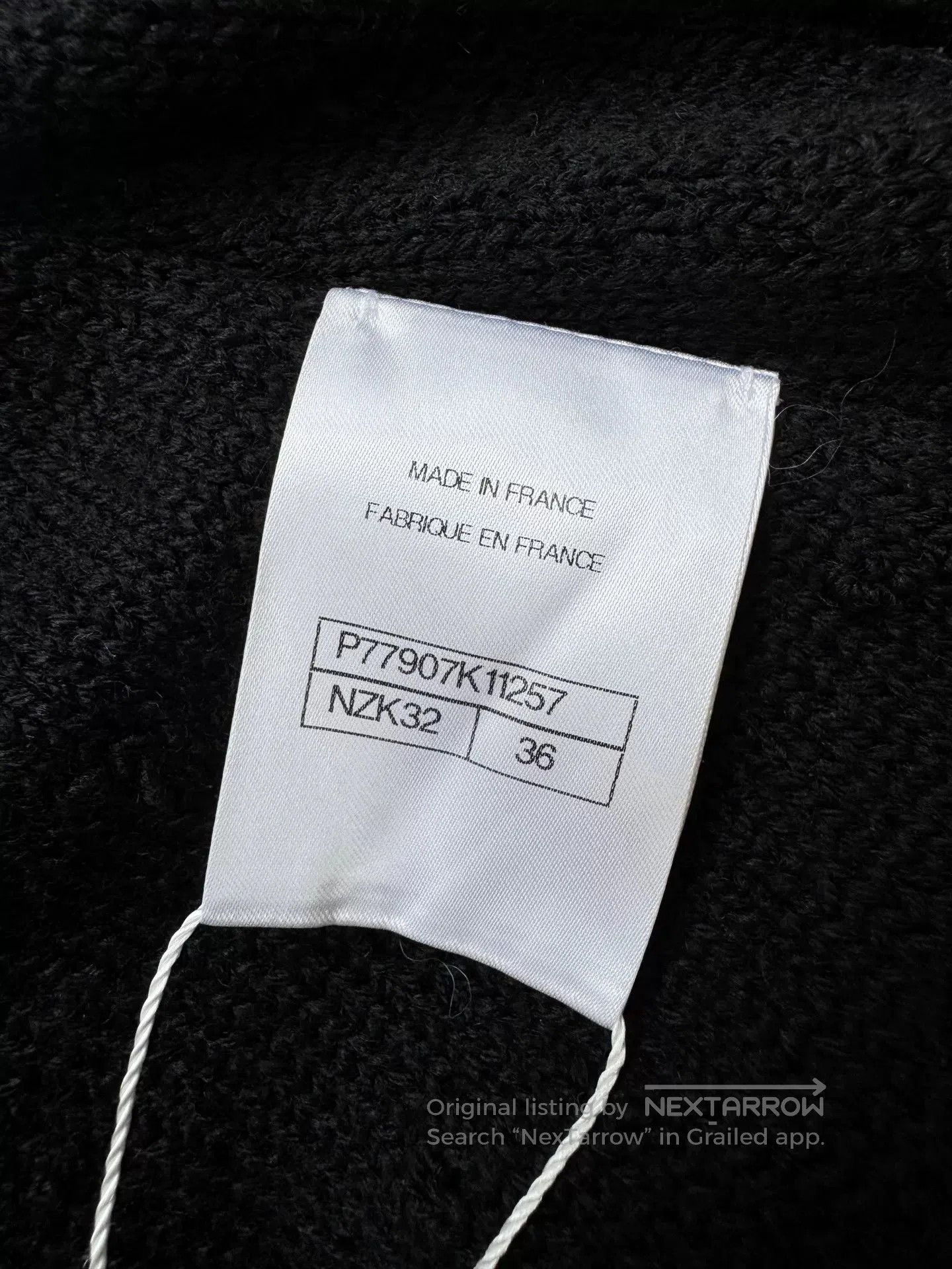 Chanel Chanel Blue Black Wool Mini Skirt. Size US 36 / EU 52 - 5 Thumbnail