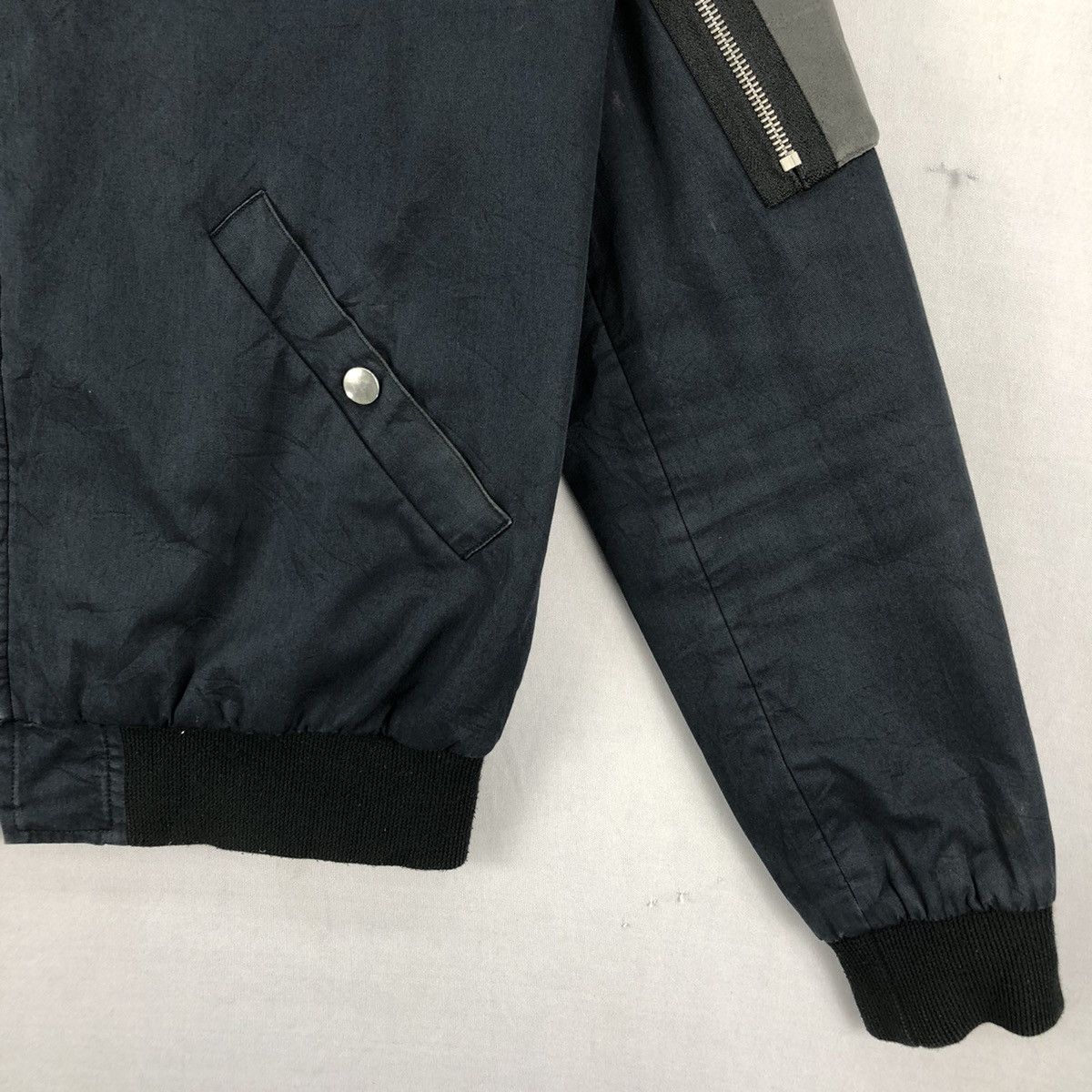 A.P.C. Vintage A.P.C Rue Madame Paris Bomber Jacket Blue Faded Size US S / EU 44-46 / 1 - 3 Thumbnail