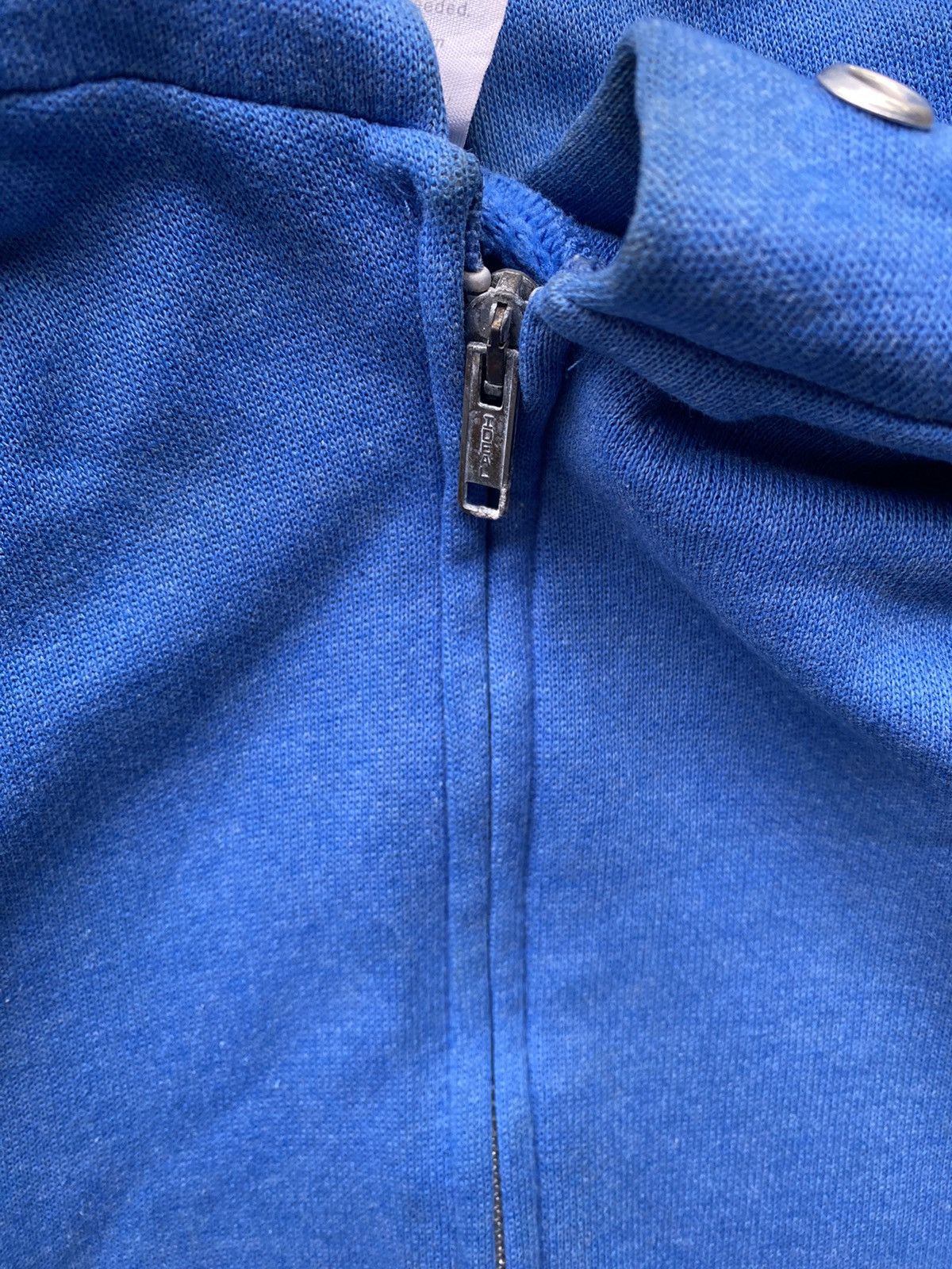 Hanes × Vintage 80’s blank zipper hoodie hanes Size US M / EU 48-50 / 2 - 3 Thumbnail