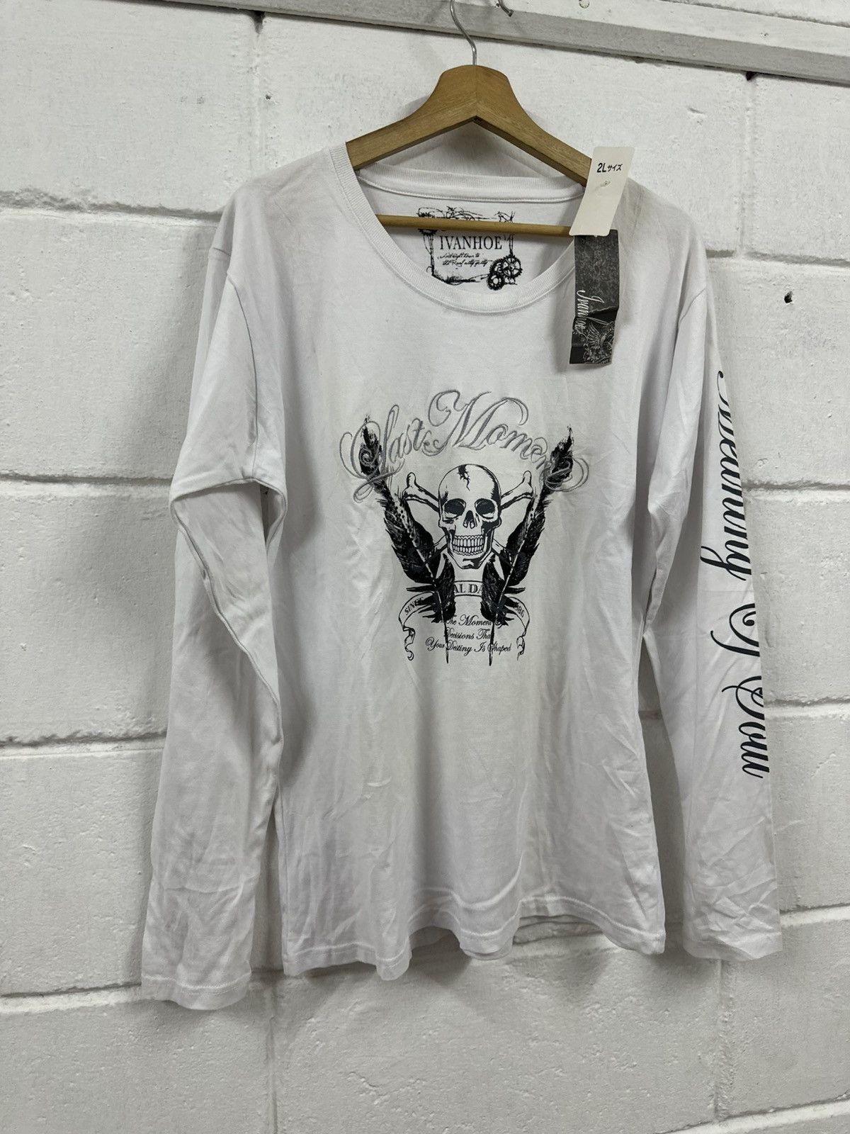 If Six Was Nine Grunge Punk Styled Gothic Ivan Hoe Long Sleeve Tee Size US XL / EU 56 / 4 - 7 Thumbnail