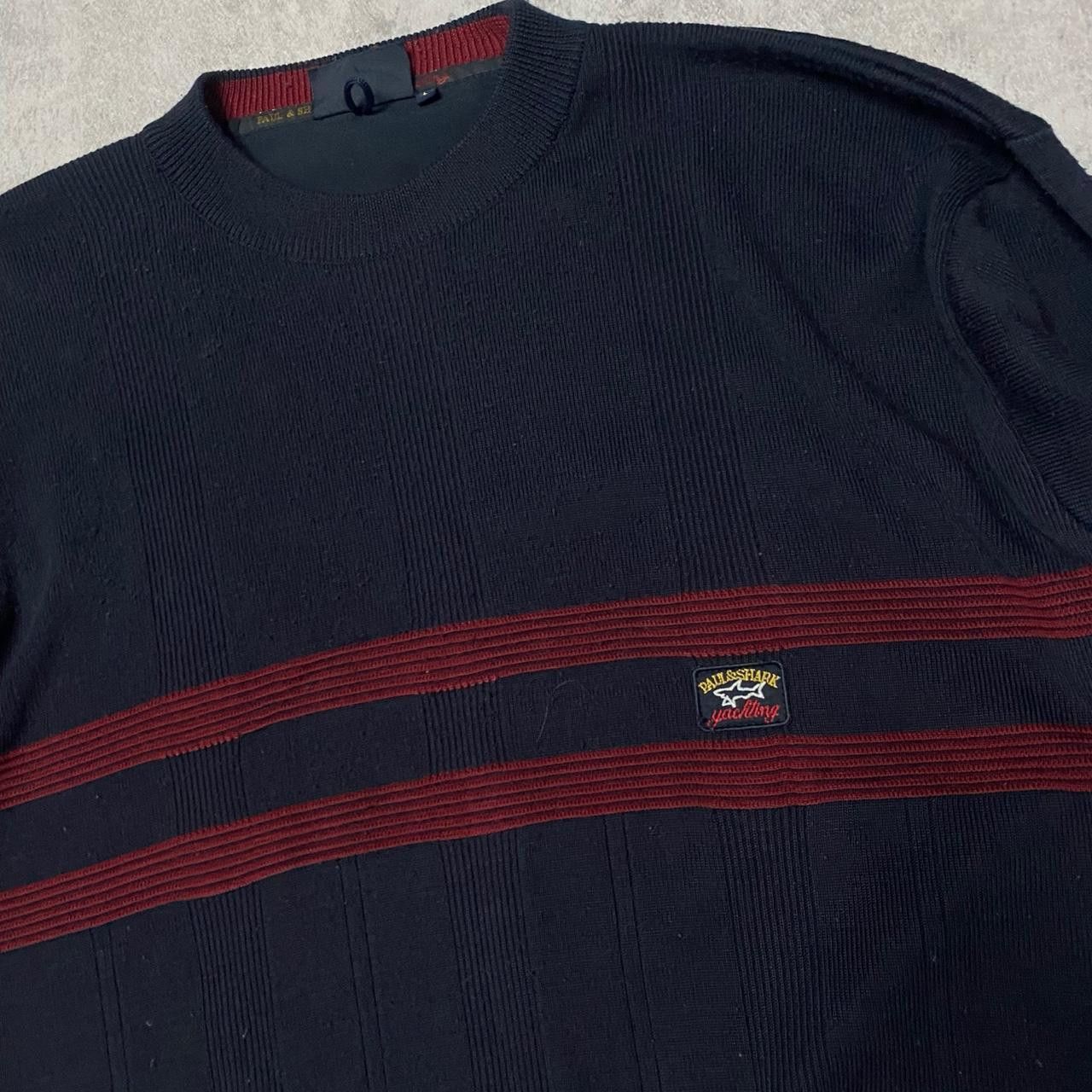 Paul & Shark Navy sweater Paul and shark vinatge cozy Size US L / EU 52-54 / 3 - 2 Thumbnail