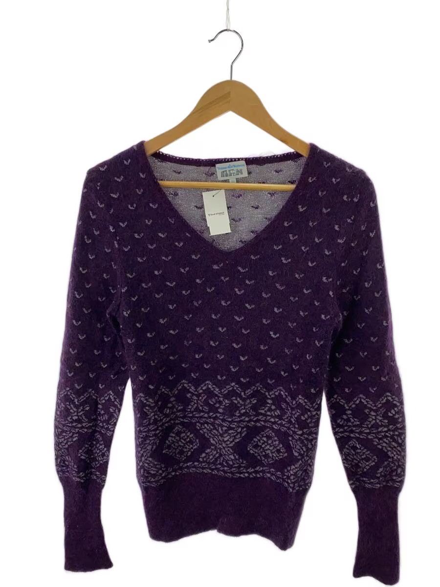 Vivienne Westwood Mohair V Neck Knit Sweater Size US S / EU 44-46 / 1 - 1 Thumbnail
