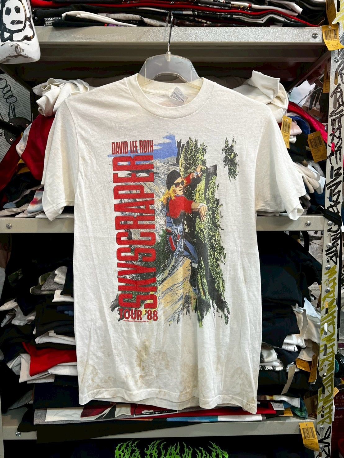 Band Tees David Lee Roth 1988’s Size US L / EU 52-54 / 3 - 1 Thumbnail