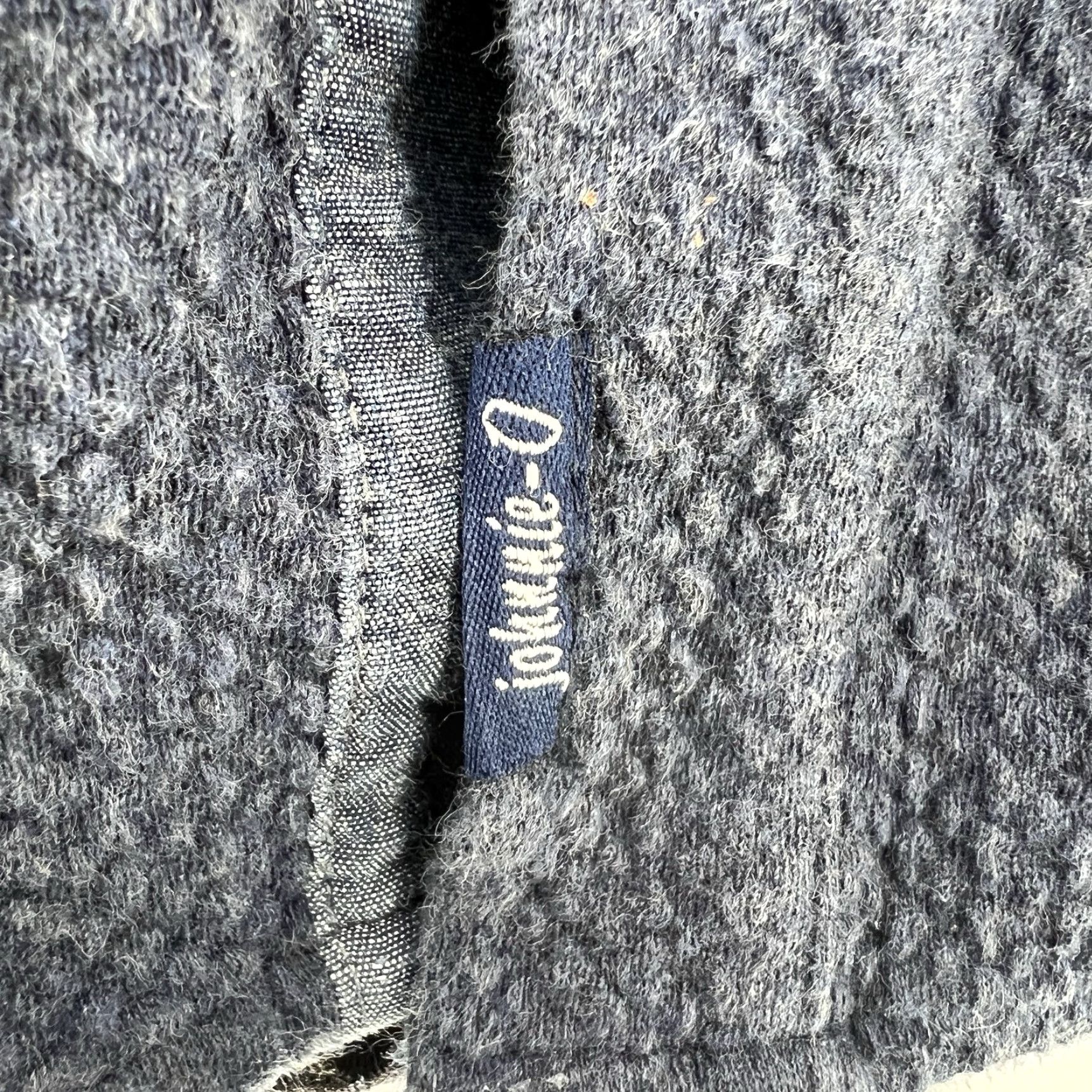 johnnie-O johnnie-O Ruettiger Knit Shacket Indigo XL Button-Up Shirt Jacket Mens Size US XL / EU 56 / 4 - 6 Thumbnail