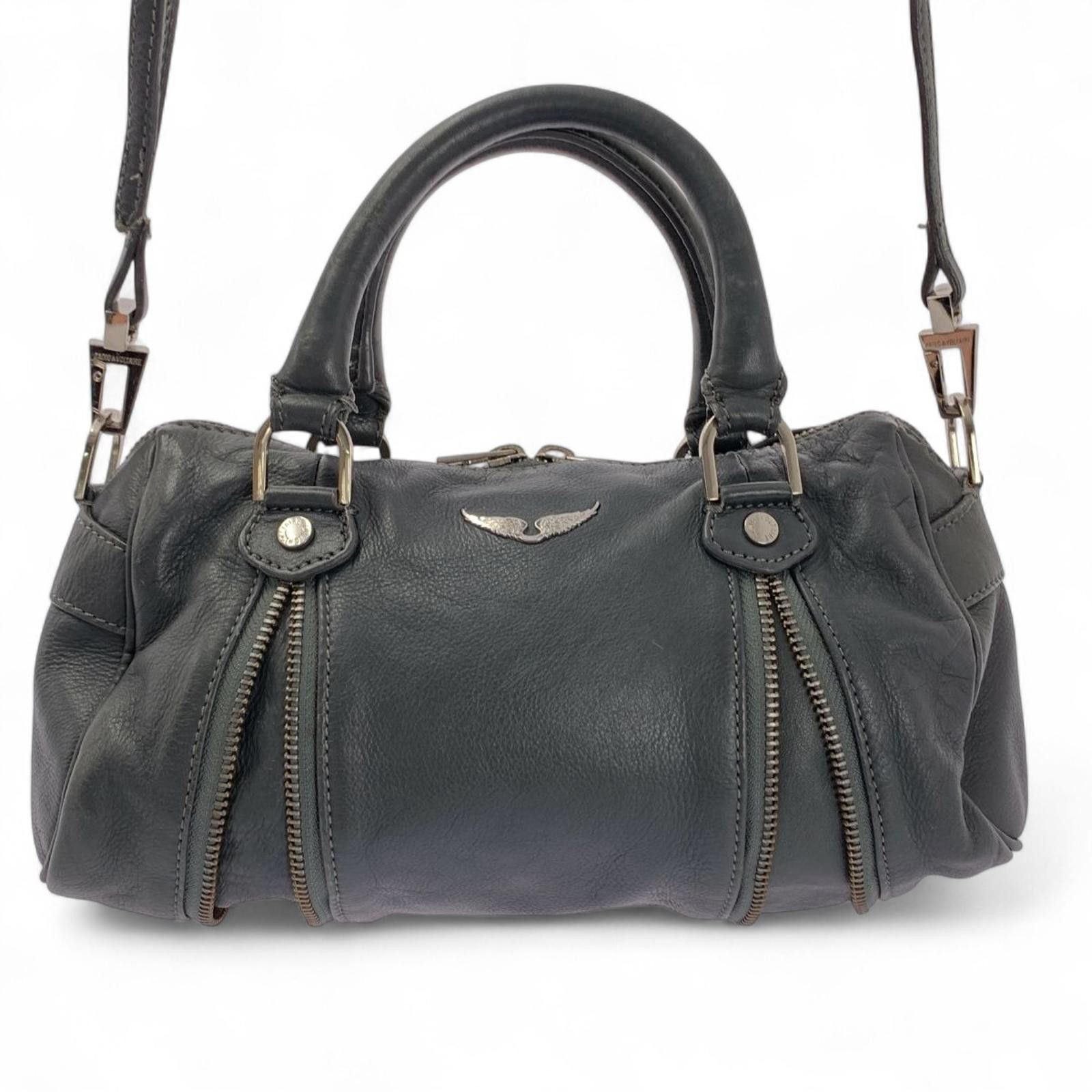 Zadig & Voltaire Zadig & Voltaire - Leather Handbag Adjustable Strap Size ONE SIZE - 4 Thumbnail
