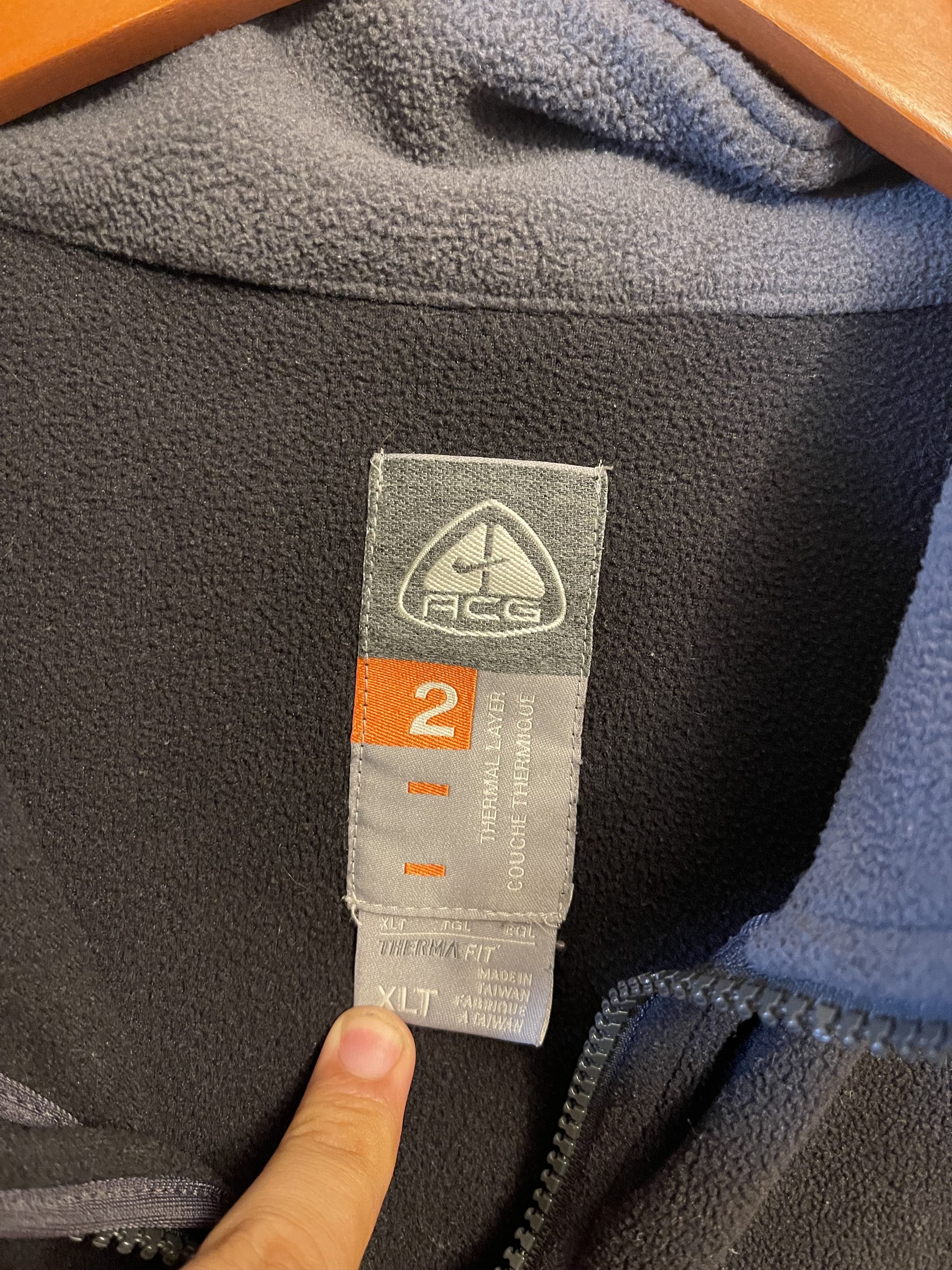 Nike ACG Vintage Nike ACG Zip Sweater Size US XL / EU 56 / 4 - 3 Thumbnail