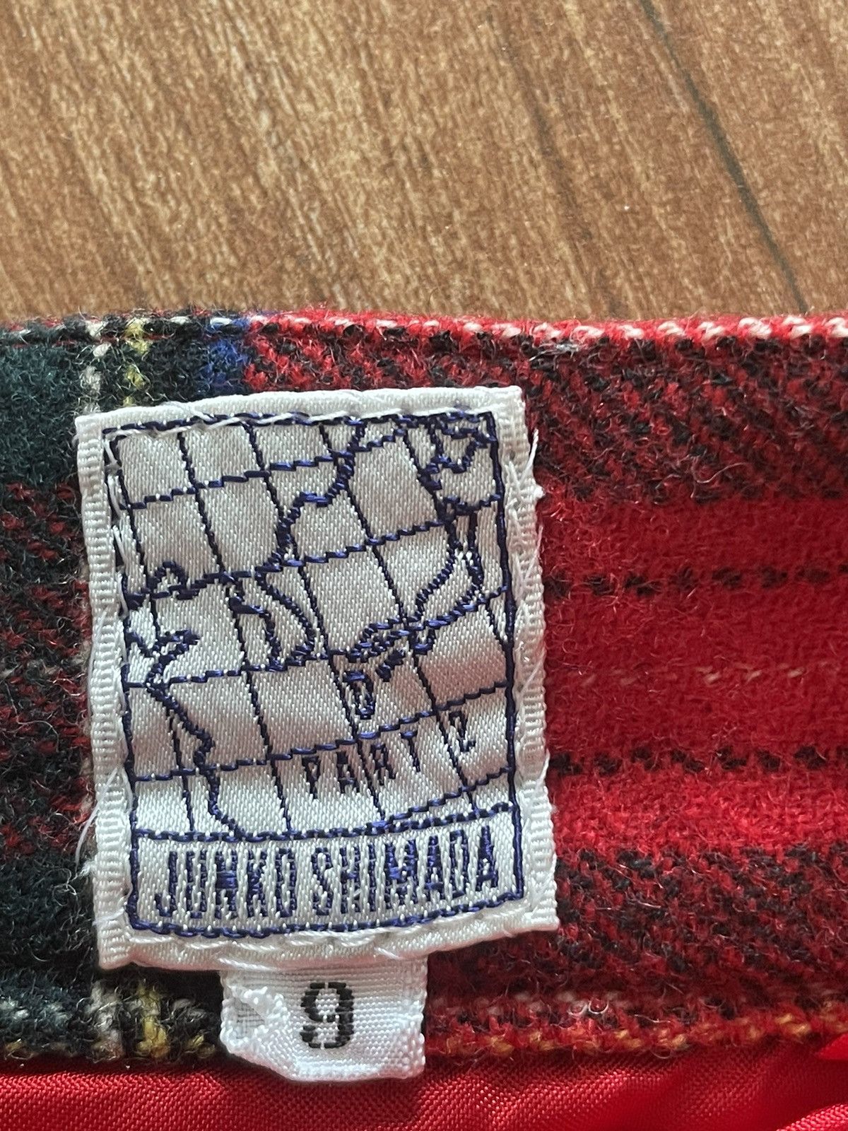 Junko Shimada Junko Shimada Checkers Pattern Skirt Size 24" / US 00 / IT 34 - 3 Thumbnail