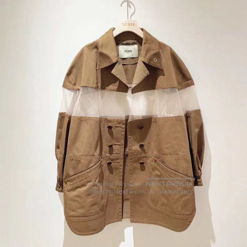 Fendi Fendi Trench Coat Size US S / EU 44-46 / 1 - 1 Thumbnail