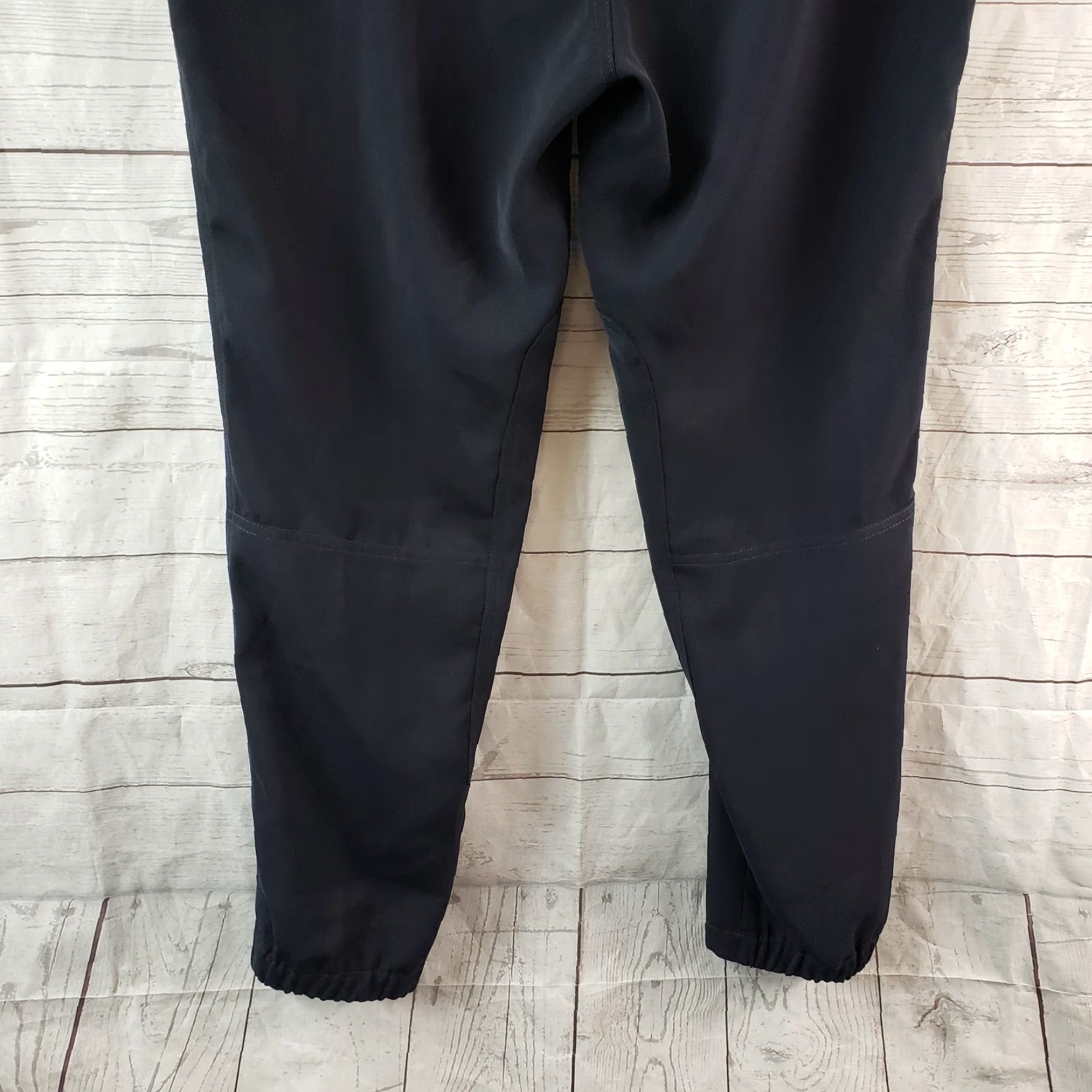 Vince Vince Womens Patchwork Cargo Pants Sz 12 Blue Zip Pockets Tapered Leg Size 34" / US 12 / IT 48 - 5 Thumbnail