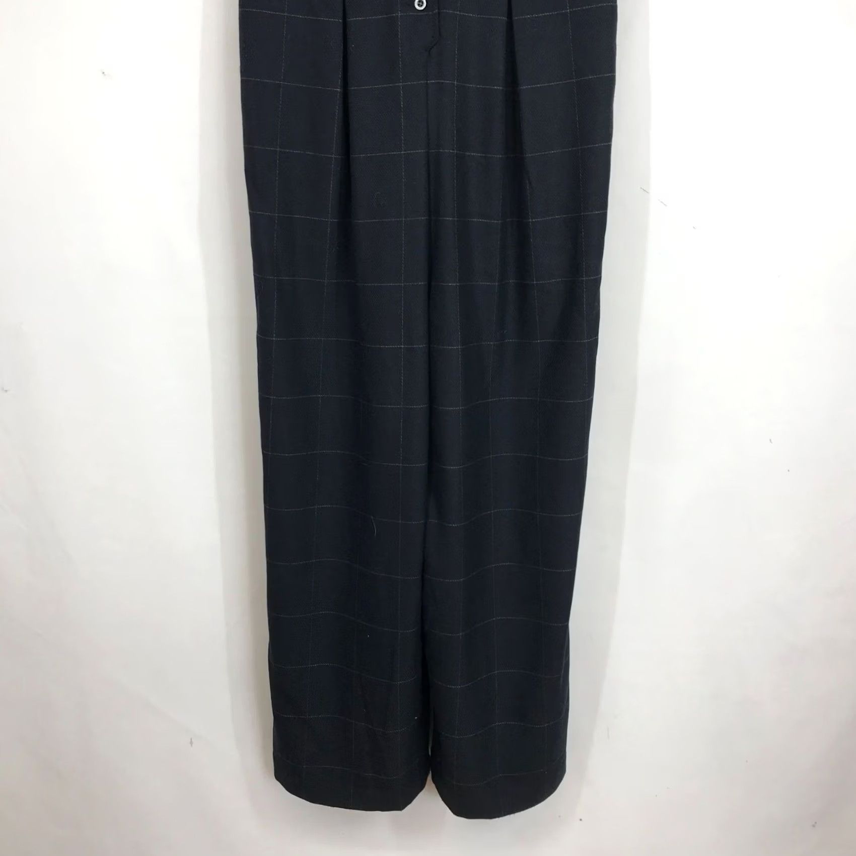 Free People FREE PEOPLE WOMEN'S One-Piece Jumpsuit BLACK Sleeveless Button Pleated Pockets 6 Size 28" / US 6 / IT 42 - 3 Thumbnail