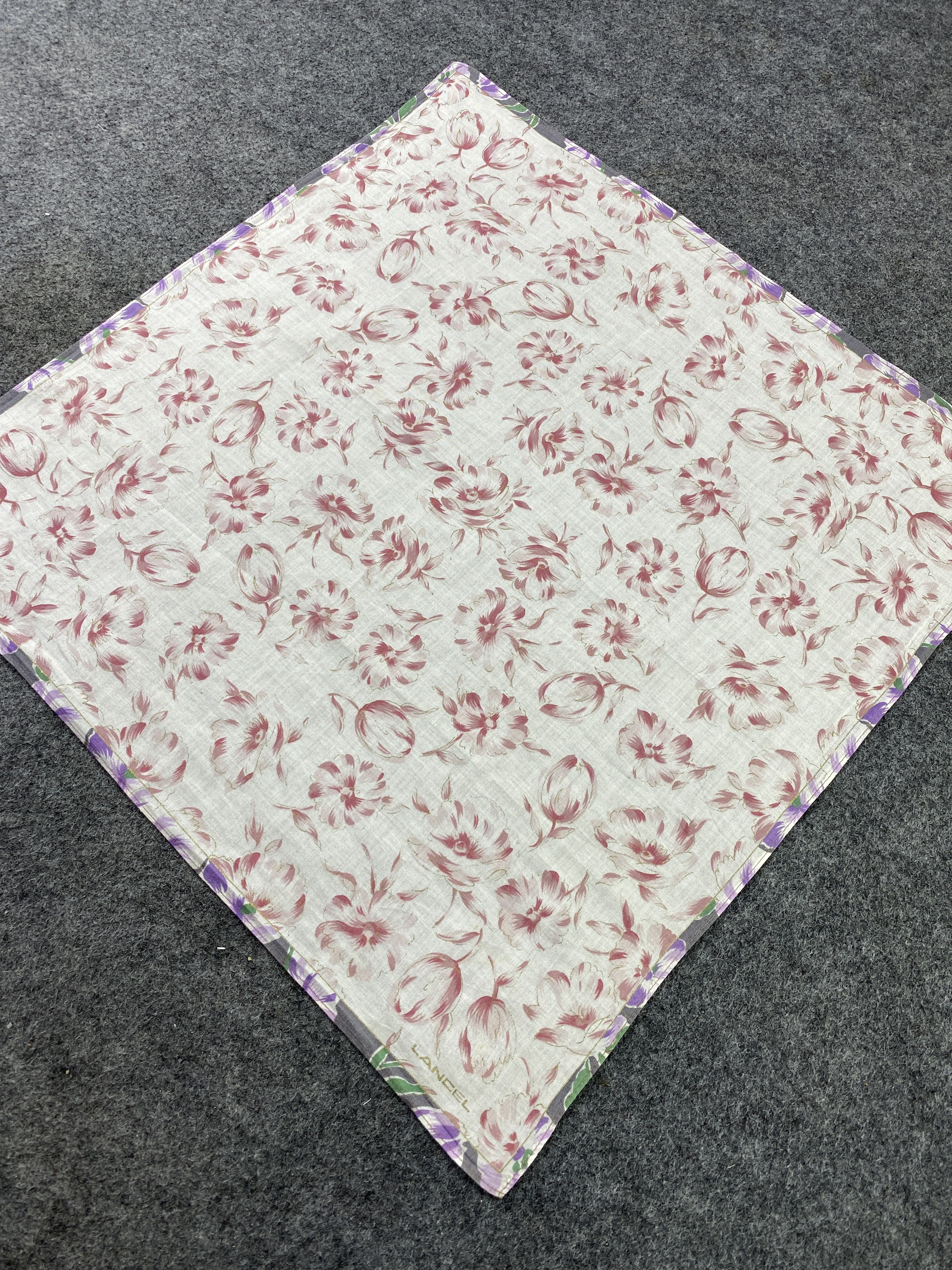 Lancel Lancel Handkerchief / Bandana / Neckerchief-B354 Size ONE SIZE - 4 Thumbnail