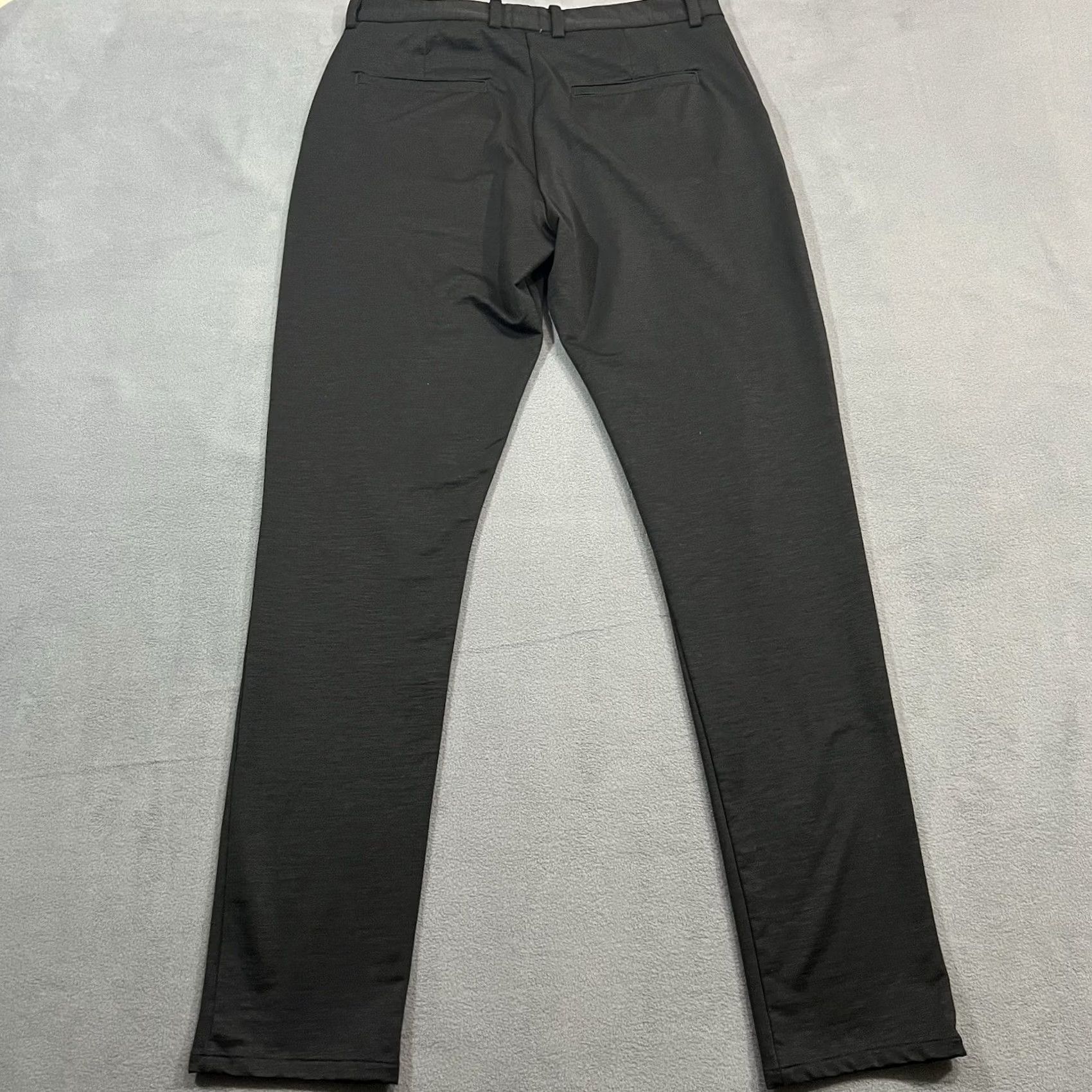 Vintage Swet Tailor Pants Mens 31 Black 31X32 Golf Chino Performance Stretch Athleisure Size US 31 - 2 Thumbnail