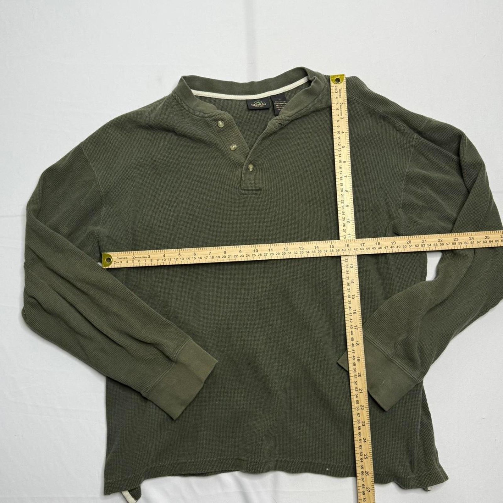 Redhead Redhead Long Sleeve Button Up Shirt Size 4 / S 100% Cotton Size US S / EU 44-46 / 1 - 4 Thumbnail