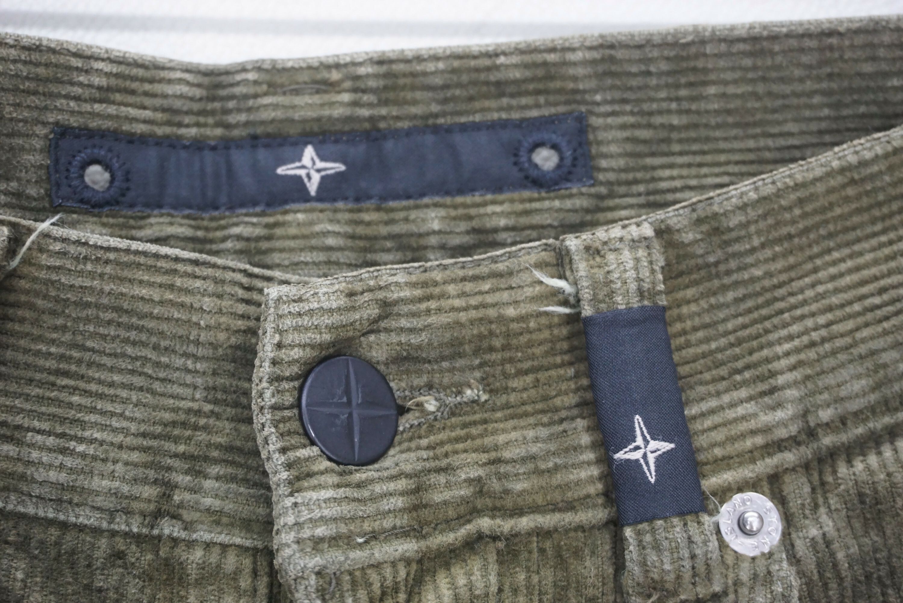 Stone Island Cropped Corduroy Pants Size W28xL26 Made in Italy Size US 28 / EU 44 - 5 Thumbnail