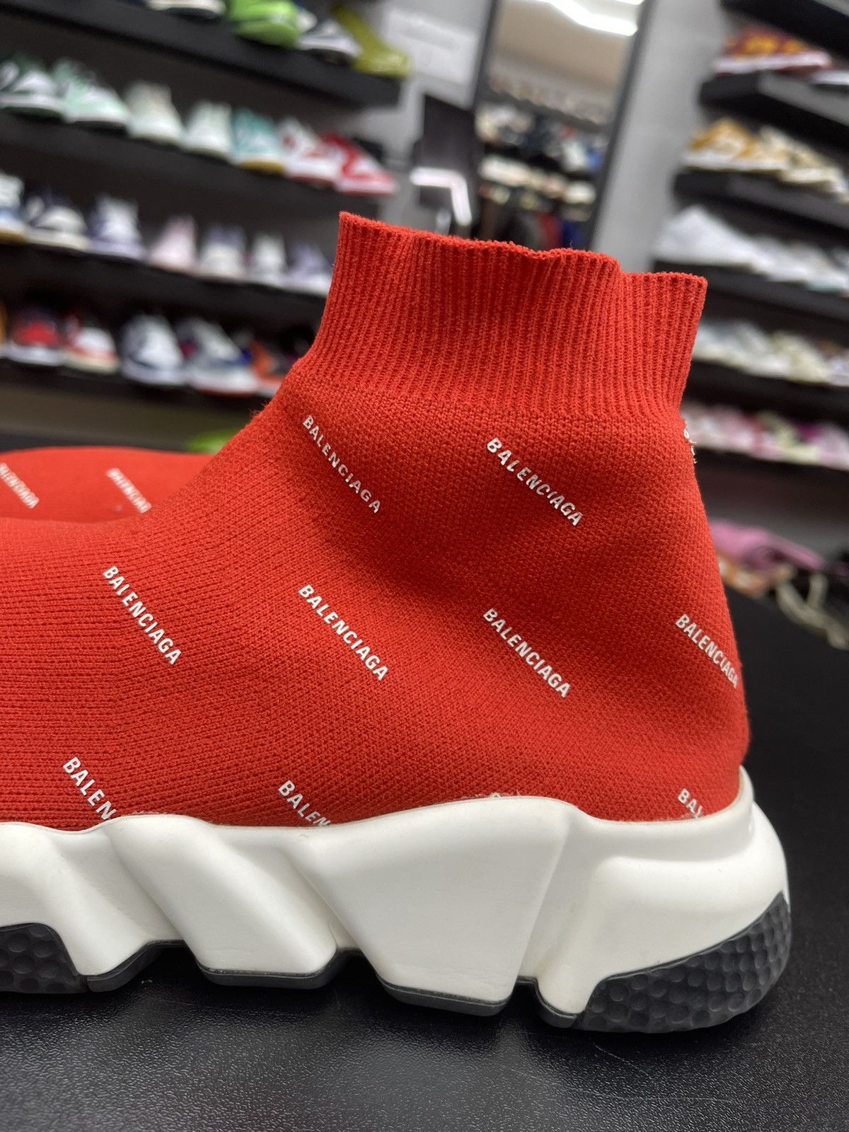 Balenciaga Size 7US/37EU - Balenciaga Speed 2.0 “All Over Logo” Size US 7 / IT 37 - 5 Thumbnail