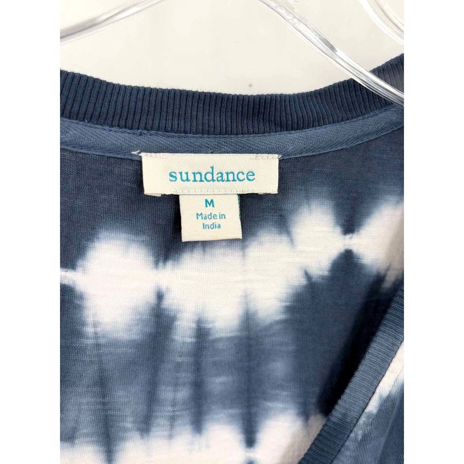 Vintage Pre-Owned Sundance Blue Size Medium Knee Length Short Sleeve Dress Size 32" / US 10 / IT 46 - 3 Thumbnail