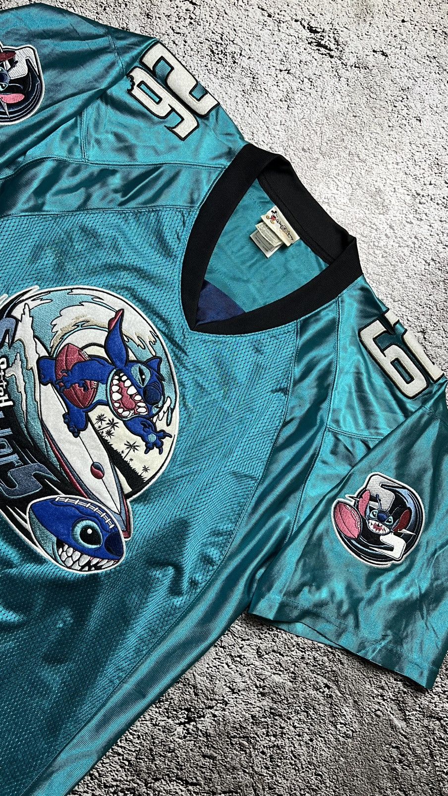 Disney Y2K Walt Disney Lilo & Stitch experiment 626 jersey Size US L / EU 52-54 / 3 - 2 Thumbnail