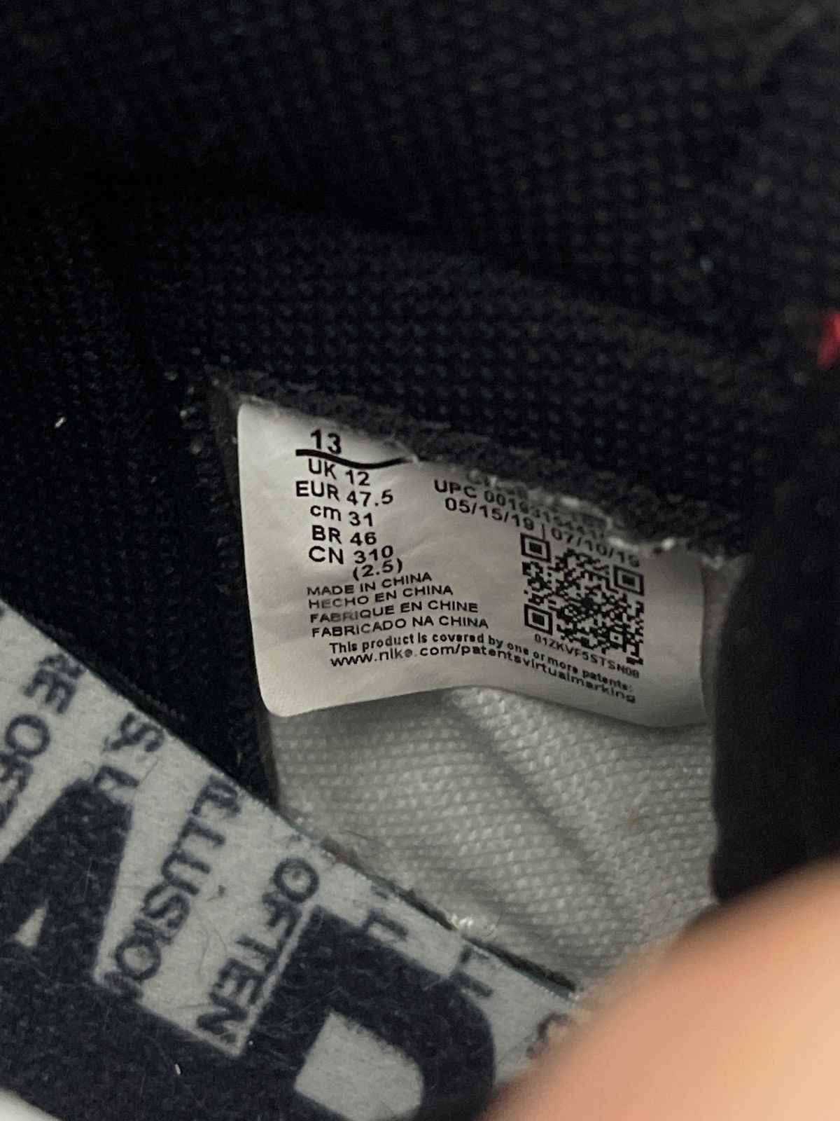 Jordan Brand Jordan 1 “Fearless” Size US 13 / EU 46 - 6 Thumbnail