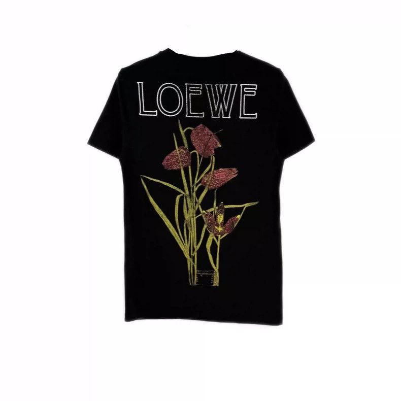 Loewe loewe black short sleeves 2504-Nextarrow Size US M / EU 48-50 / 2 - 2 Thumbnail