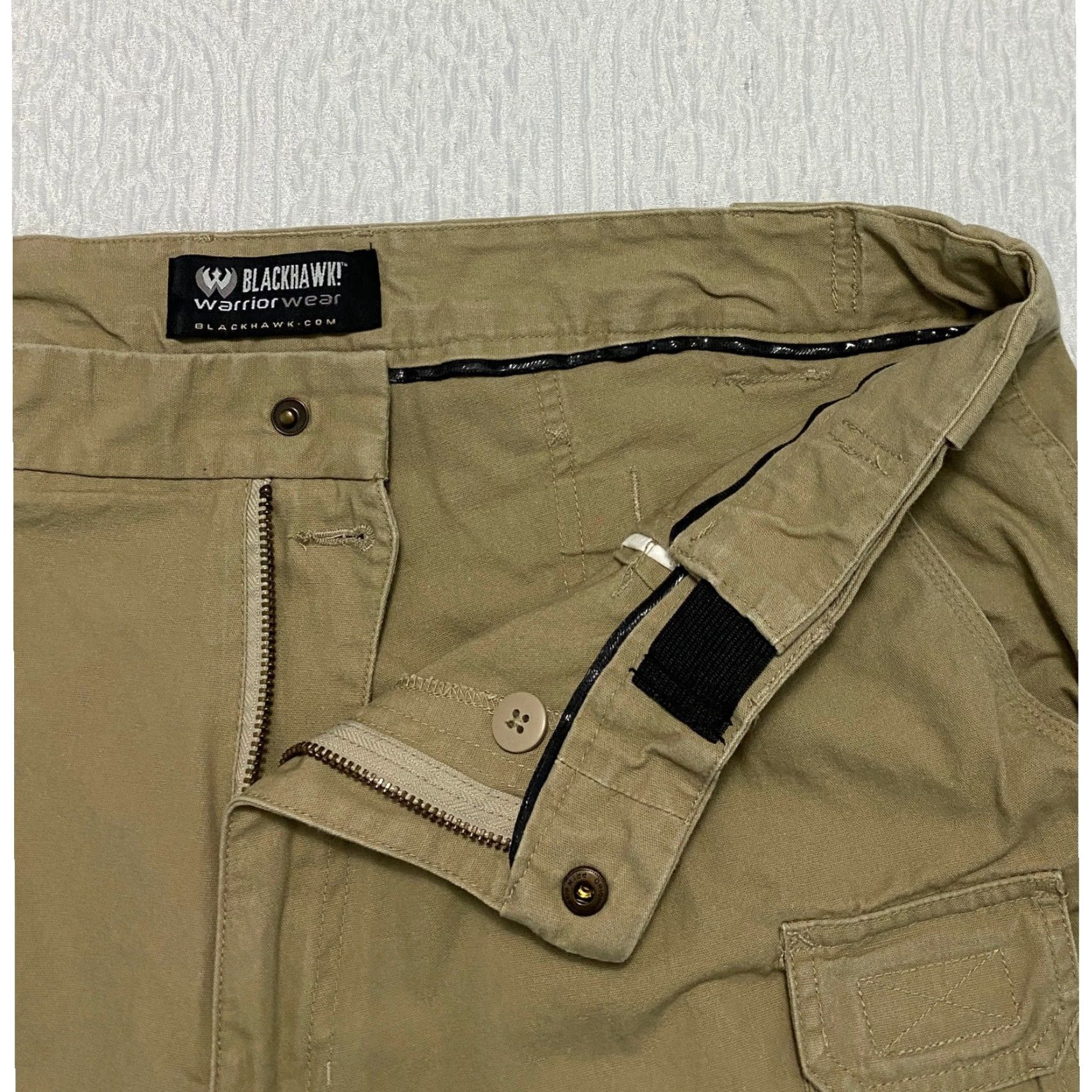 Vintage BLACKHAWK! Warrior Wear Tactical Cargo Pants Men's Size 42×30 Beige Utility Size US 42 / EU 58 - 5 Thumbnail
