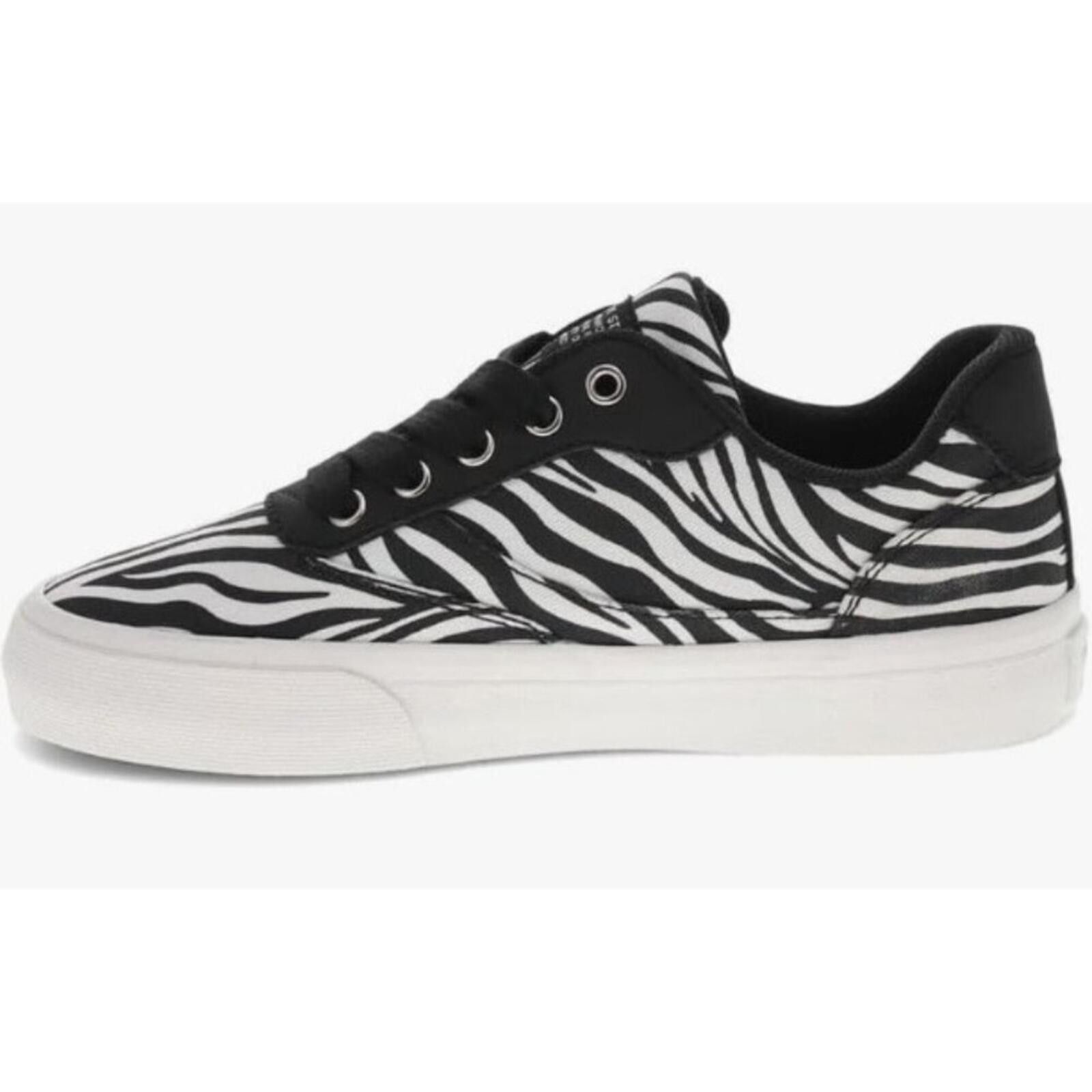 Levi's Levi's Unisex Naya M Zebra Sneaker | Black & White Size US 5 / EU 37 - 5 Thumbnail